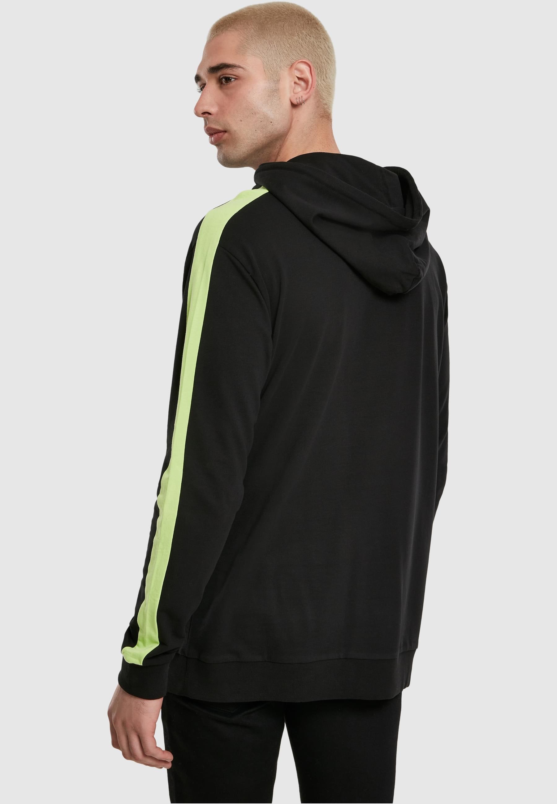 URBAN CLASSICS Sweatshirt »Urban Classics Herren Neon Striped Hoody«, (1 tlg.)