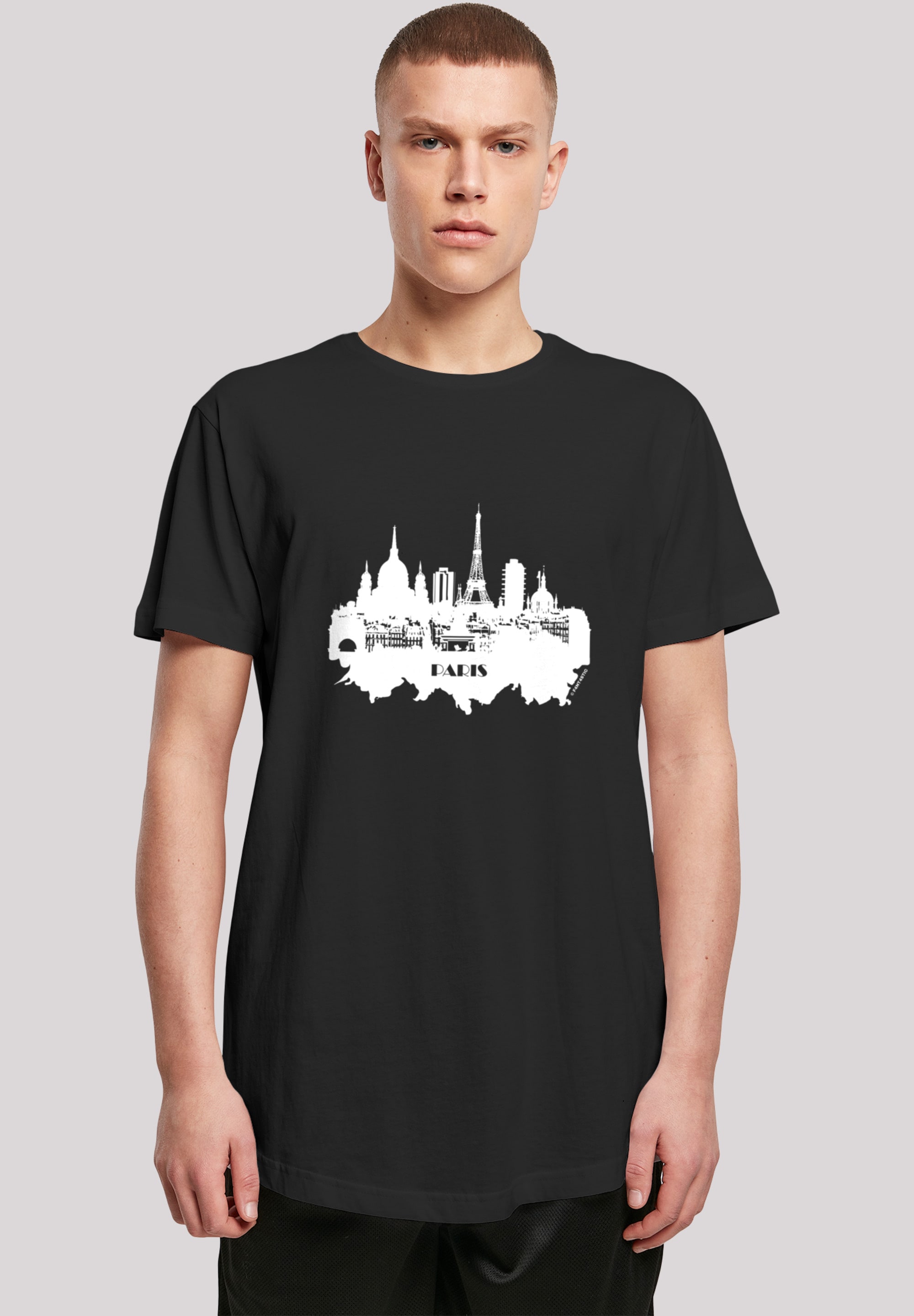 F4NT4STIC T-Shirt "PARIS SKYLINE LONG TEE", Print günstig online kaufen