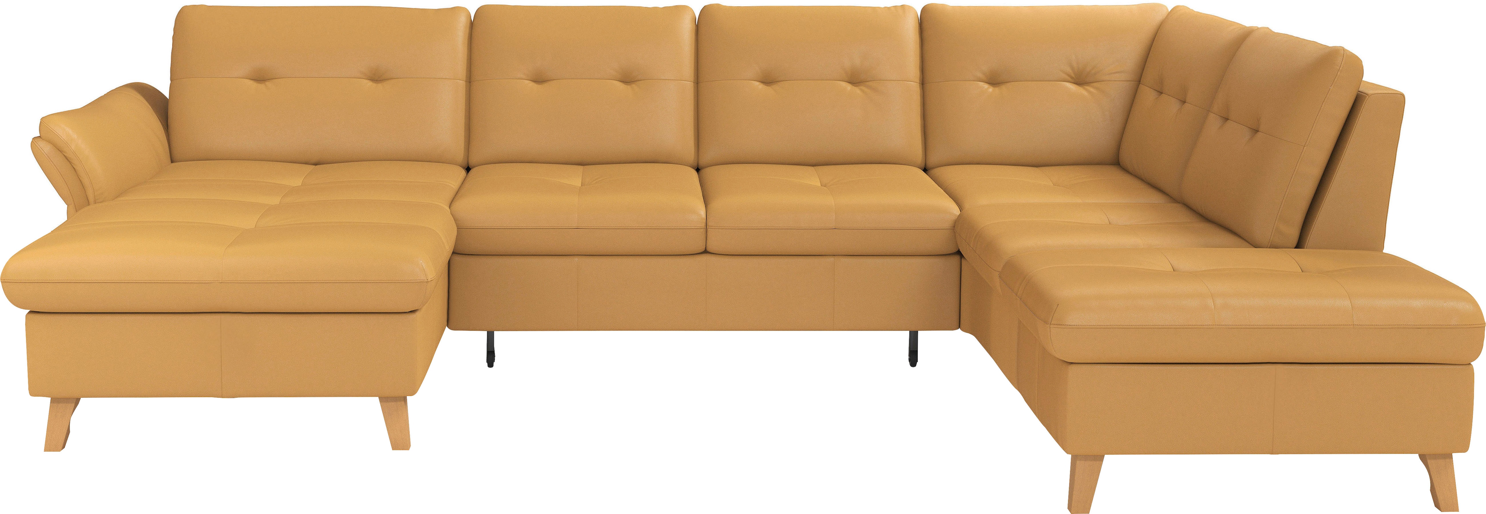 sit&more Wohnlandschaft "Göteborg" inkl. Sitztiefenverstellung, wahlweise mit Bettfunktion & Bettkasten