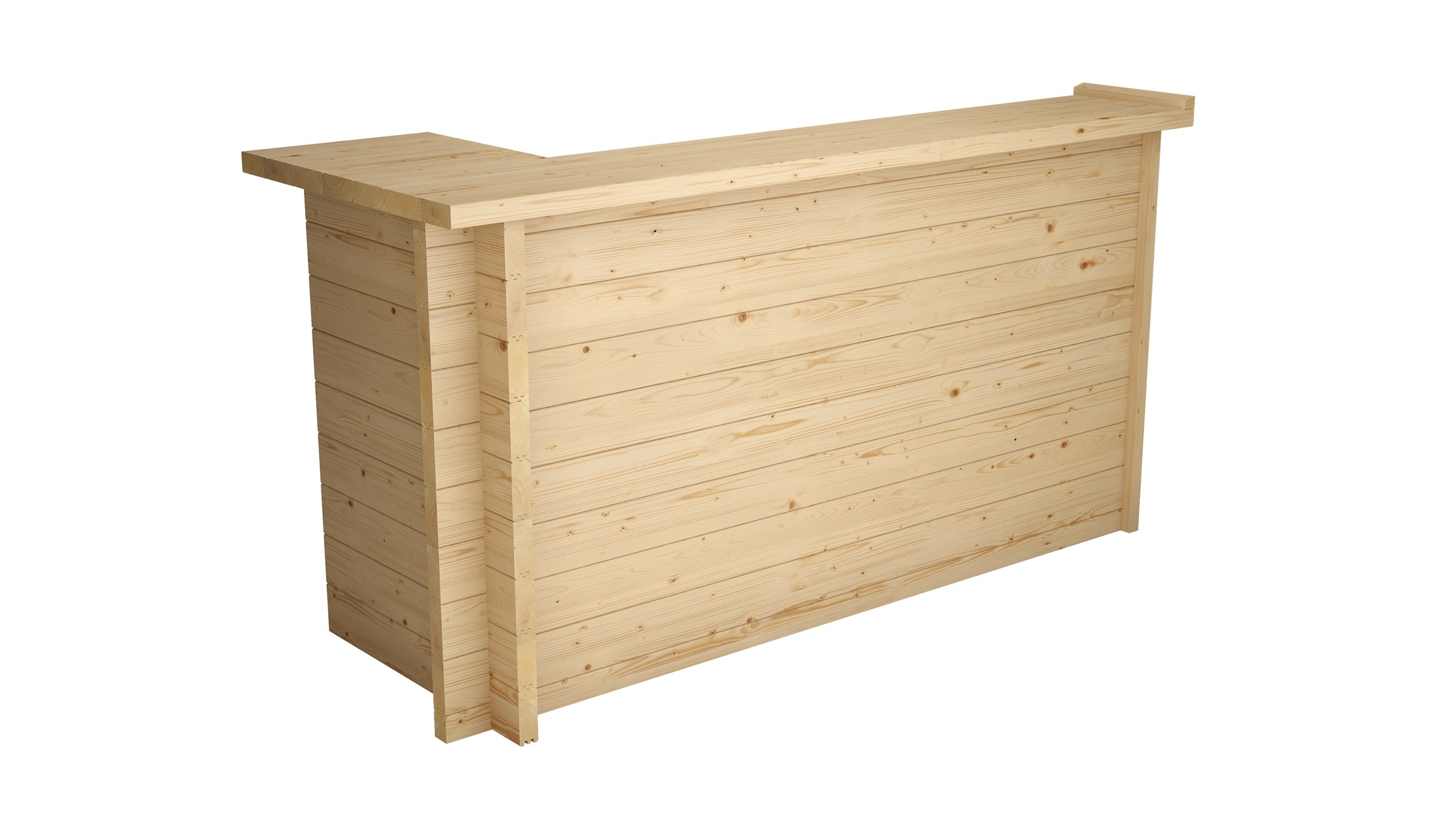 Nordic Holz Bartisch "Barelement", BxTxH: 200x103x75 cm günstig online kaufen