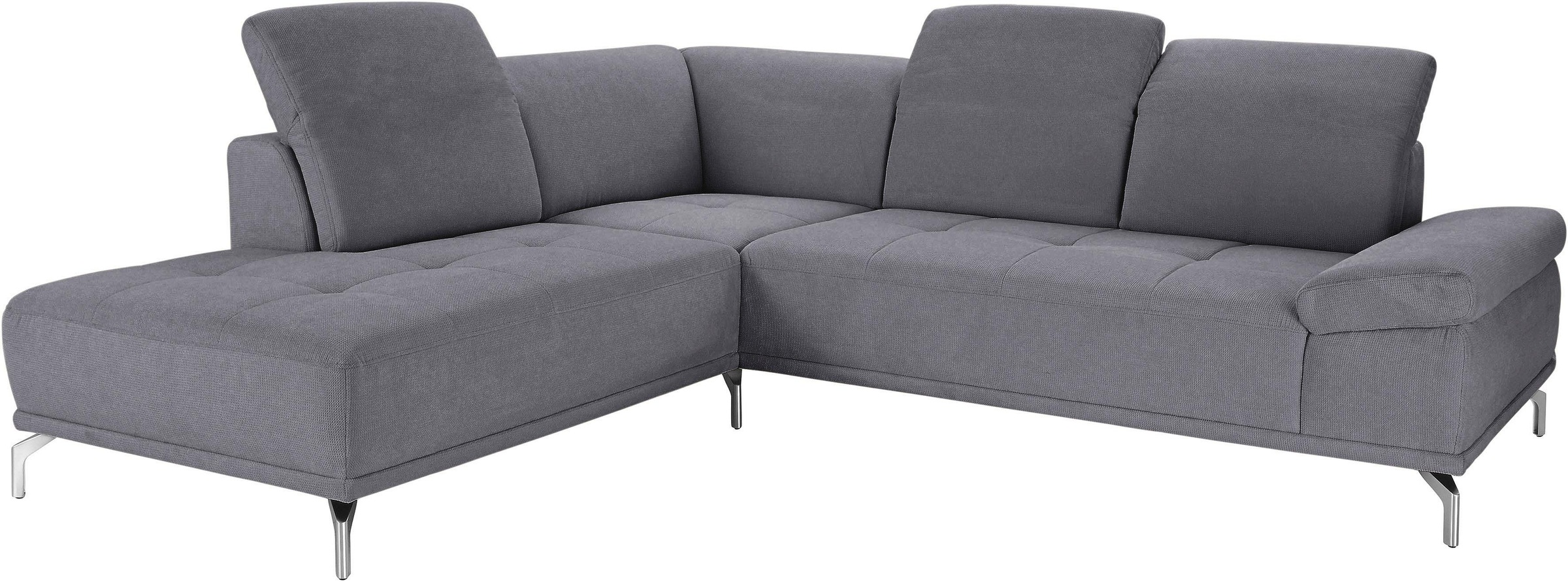 Places of Style Ecksofa "Caluna", Inkl.Sitztiefenverstellung, wahlweise mit günstig online kaufen