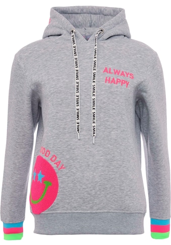 Zwillingsherz Hoodie »Always Happy« Hoodiebänder su ...