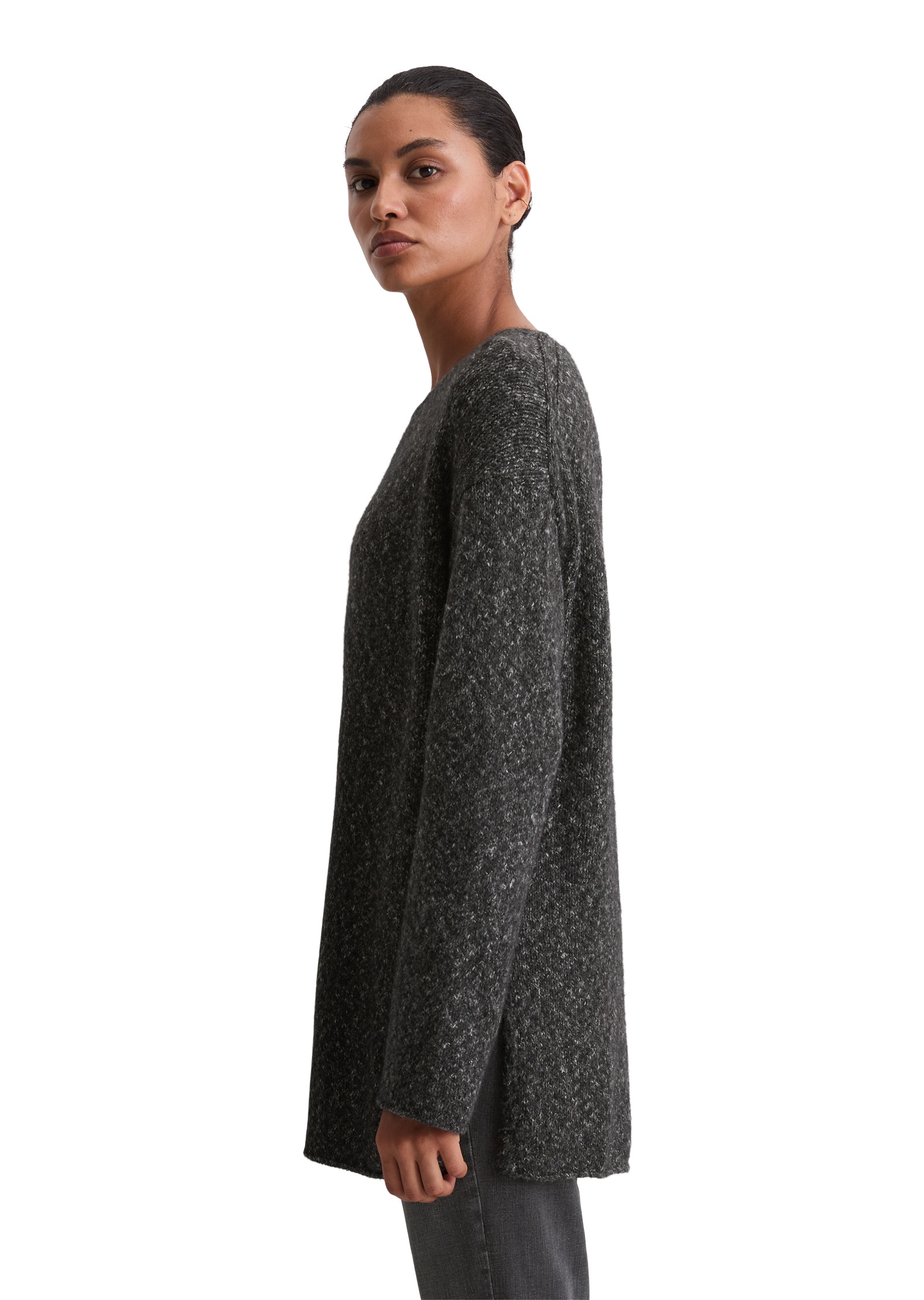Marc O'Polo Strickpullover »aus Bio-Baumwolle-Alpaka-Schurwolle-Mix«