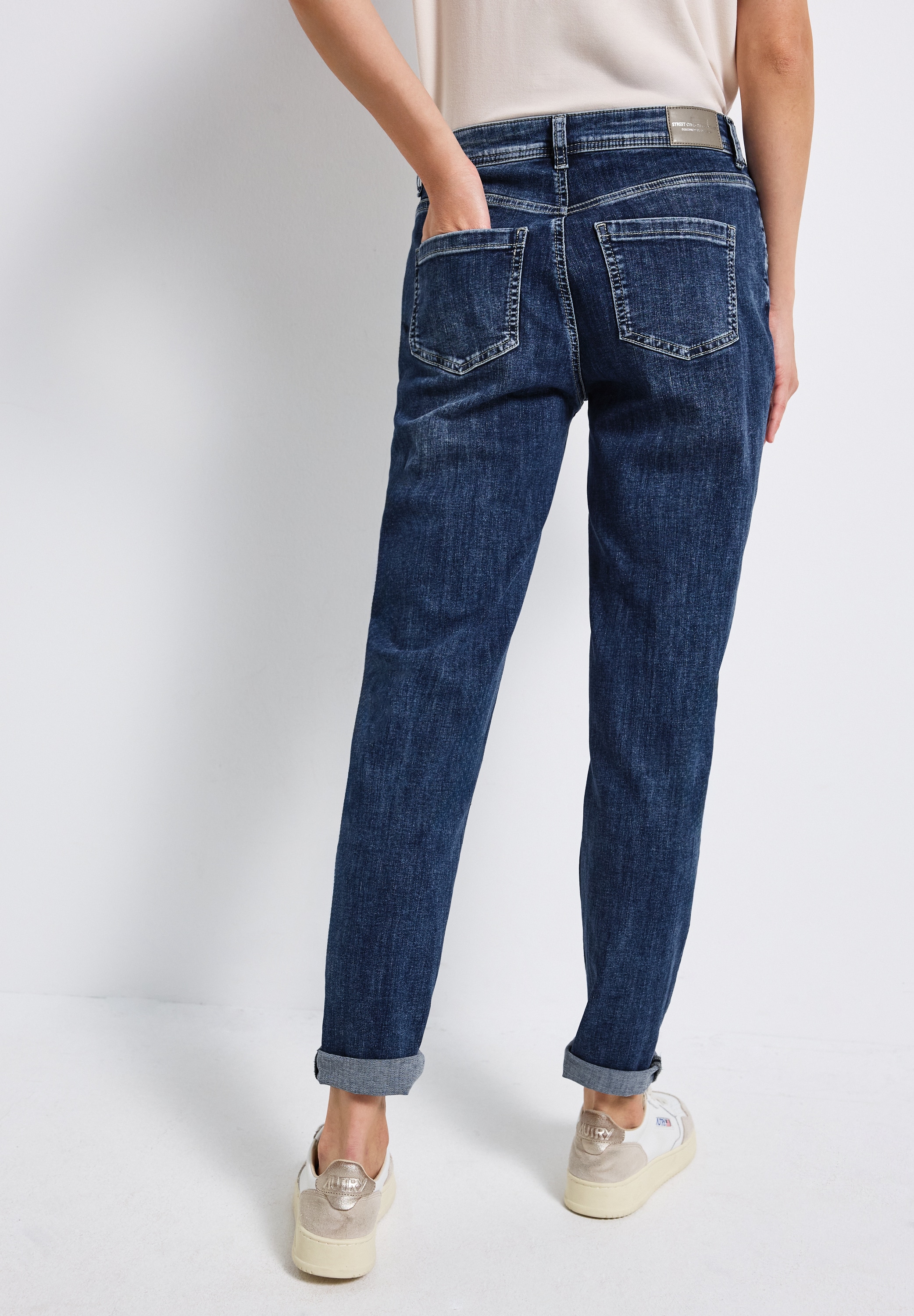 STREET ONE Comfort-fit-Jeans, High Waist günstig online kaufen