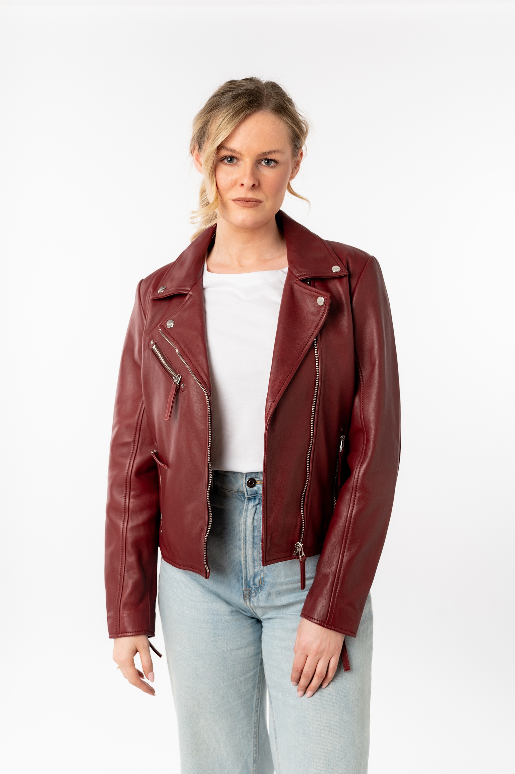 Thumbnail - Mauritius Lederjacke "MWPasja" mit Reverskragen