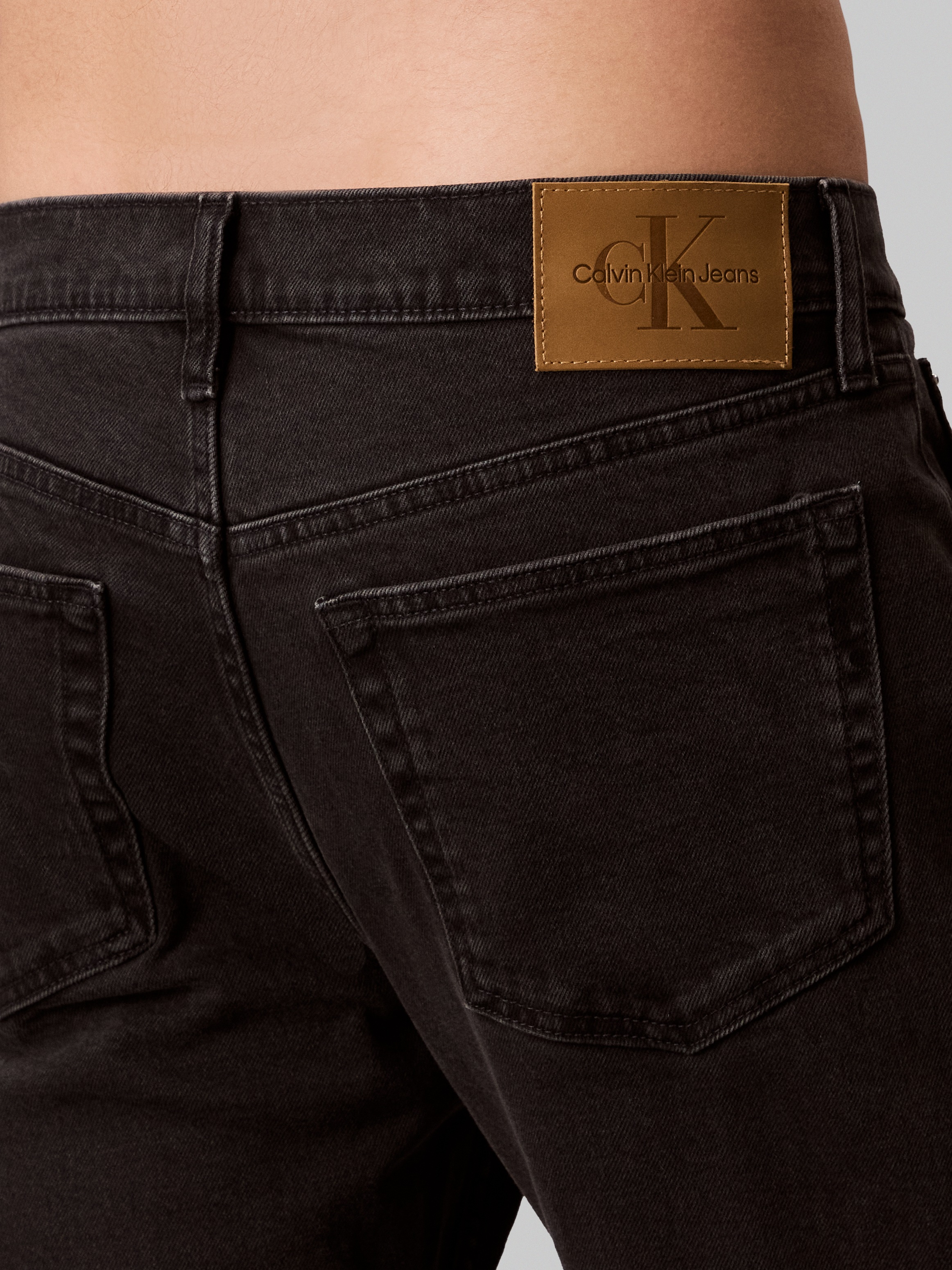 Thumbnail - Calvin Klein Jeans Slim-fit-Jeans "SLIM TAPER" mit Markenlabel