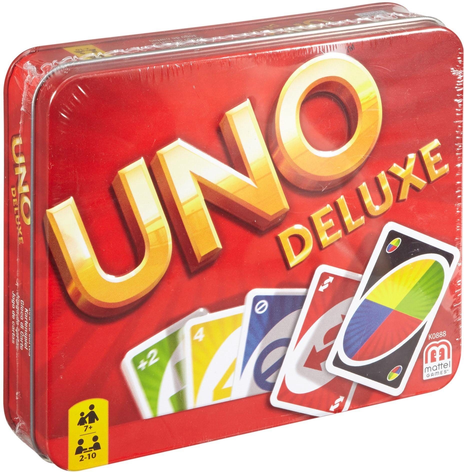 Mattel games Spiel »UNO Deluxe in Metalldose«