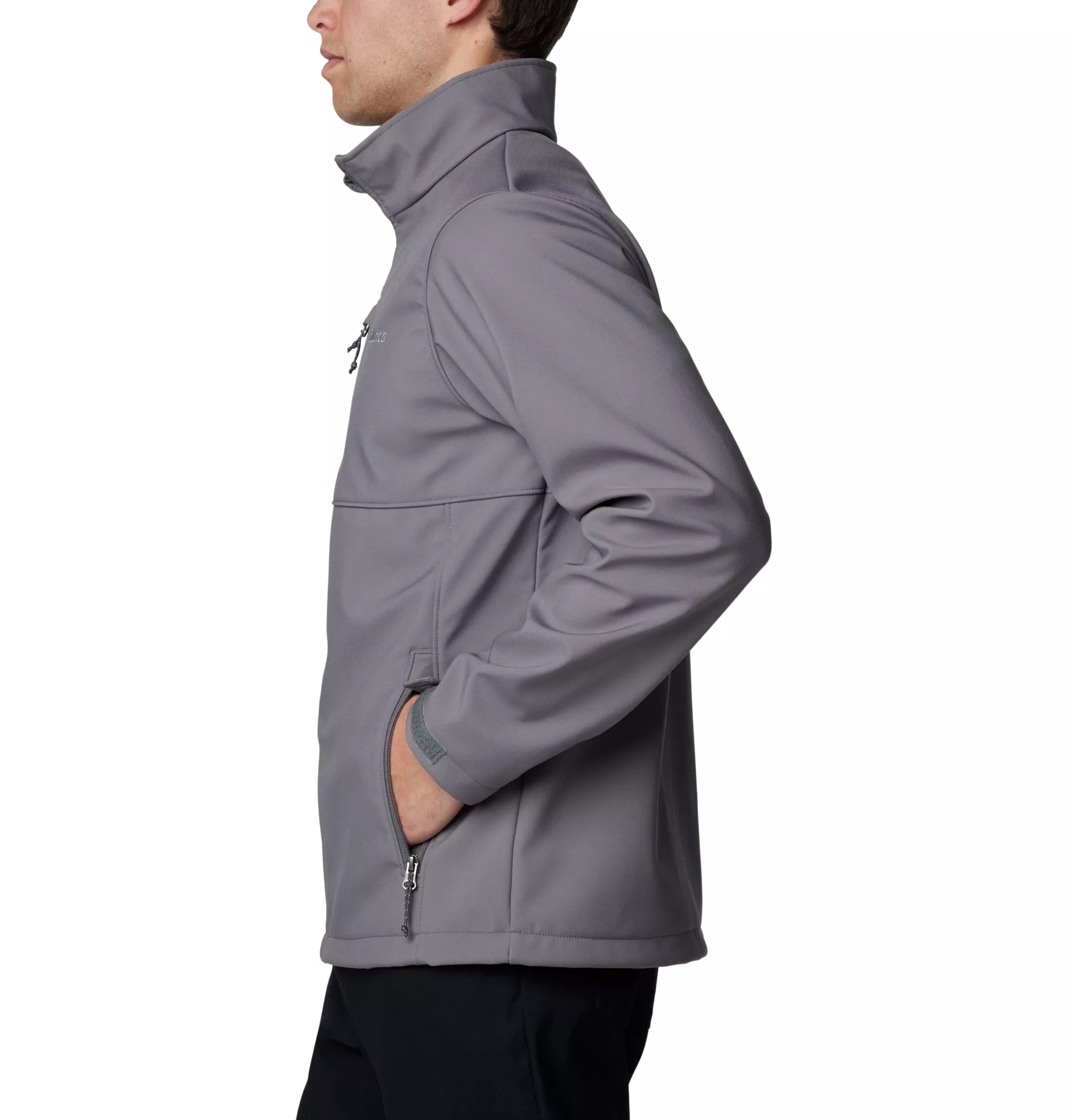 Columbia Softshelljacke »Ascender Softshell Jacket« mit wasserabweisenden Details am Reißverschluss
