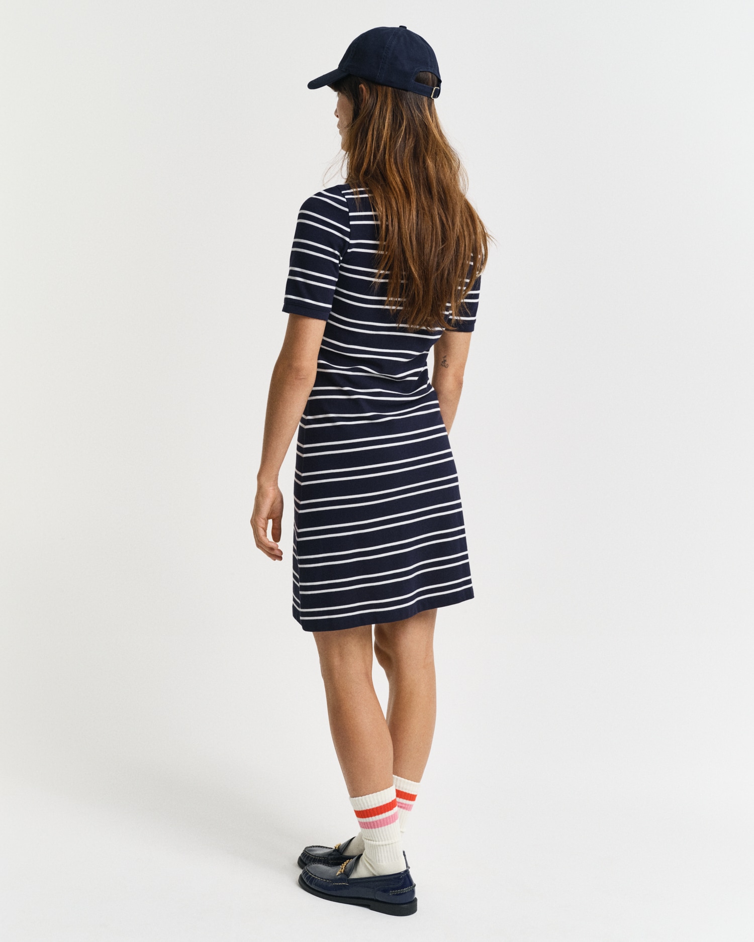 Gant Polokleid »STRIPE SHIELD SS PIQUE POLO DRESS«