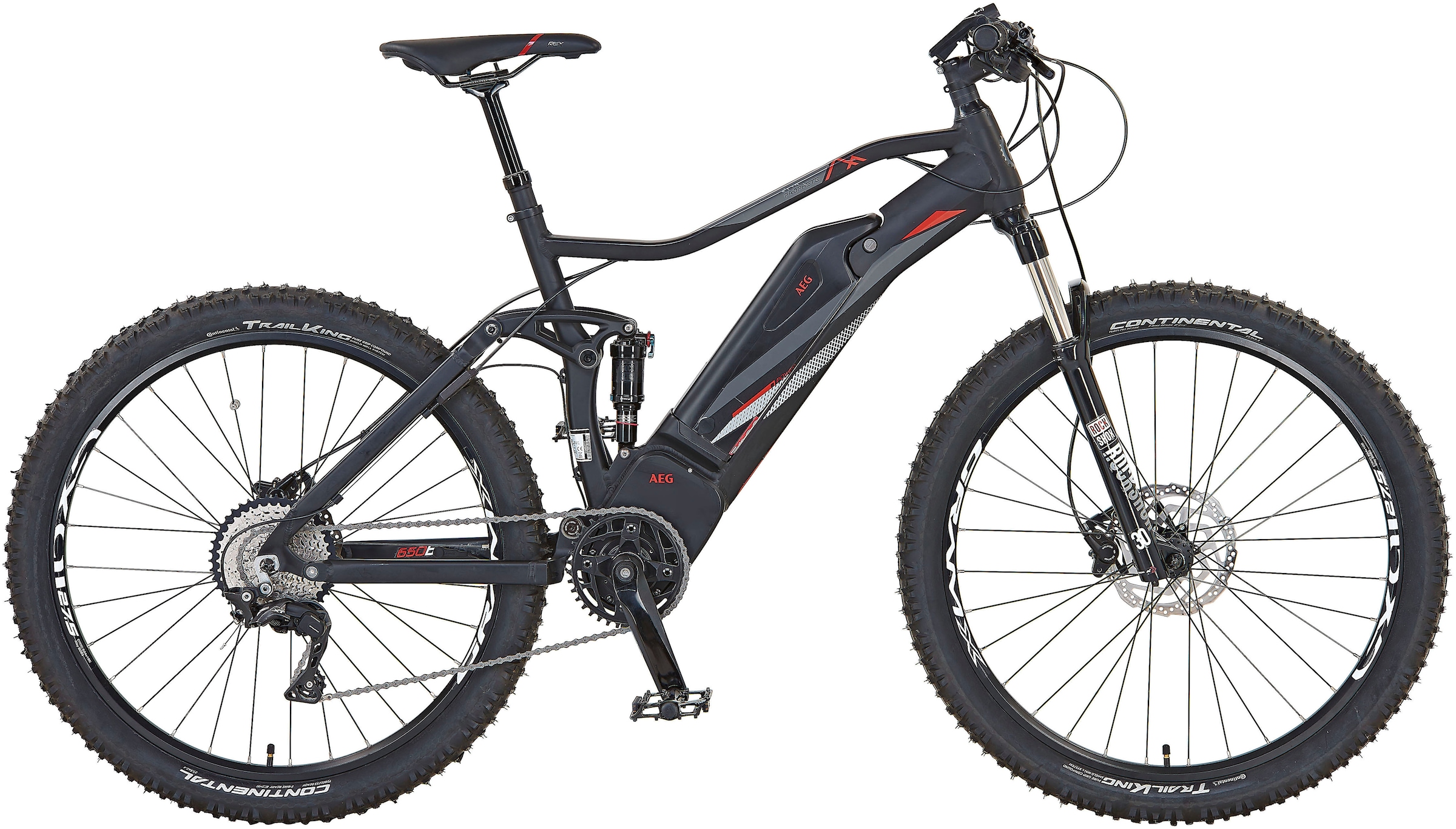 Prophete E-Bike "Graveler e9000", 10 Gang, Shimano, Mittelmotor 250 W, Pedelec, Elektrofahrrad für Damen u. Herren, MTB