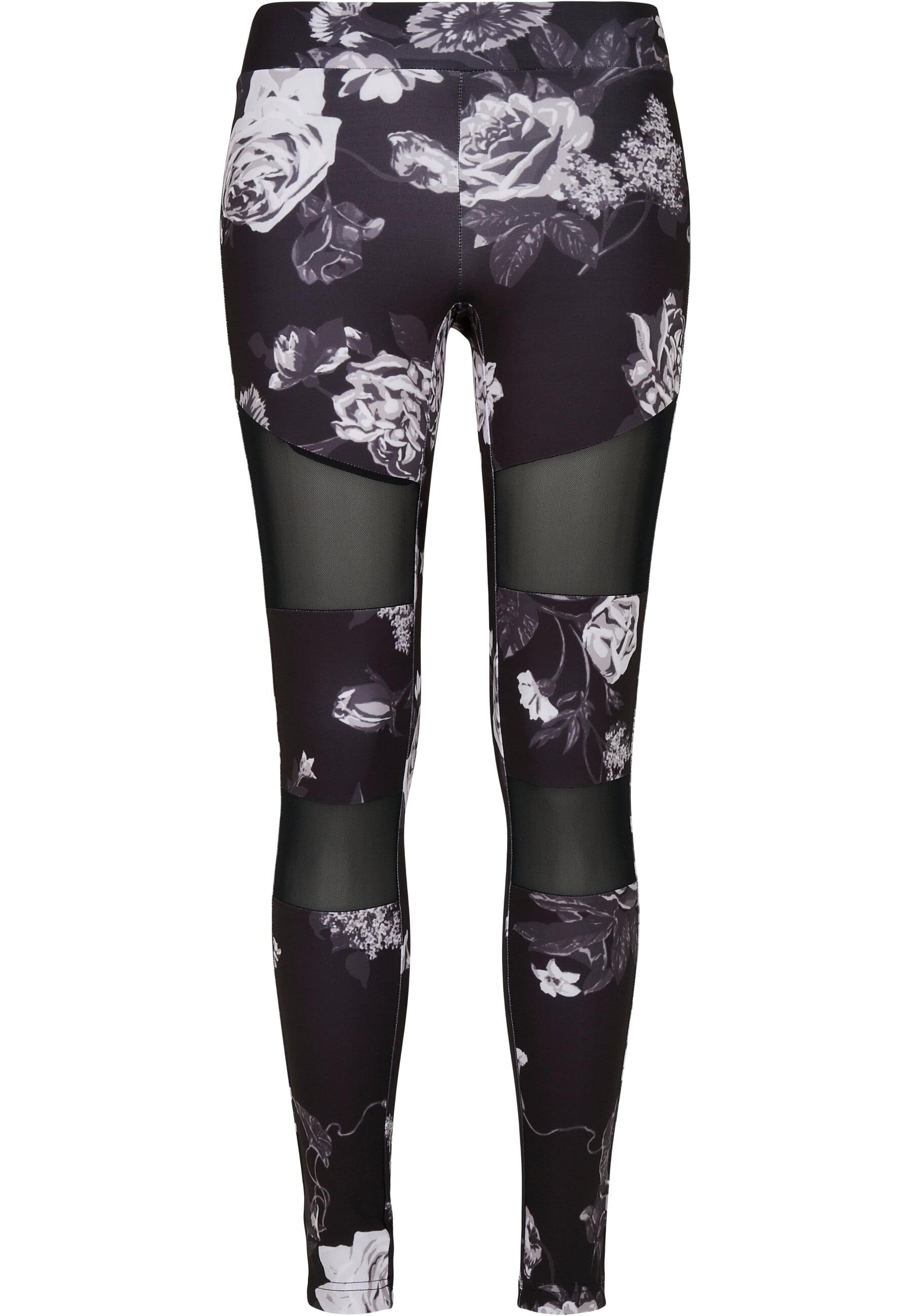 URBAN CLASSICS Leggings "Urban Classics Damen Ladies Tech Mesh AOP Leggings", (1 tlg.)