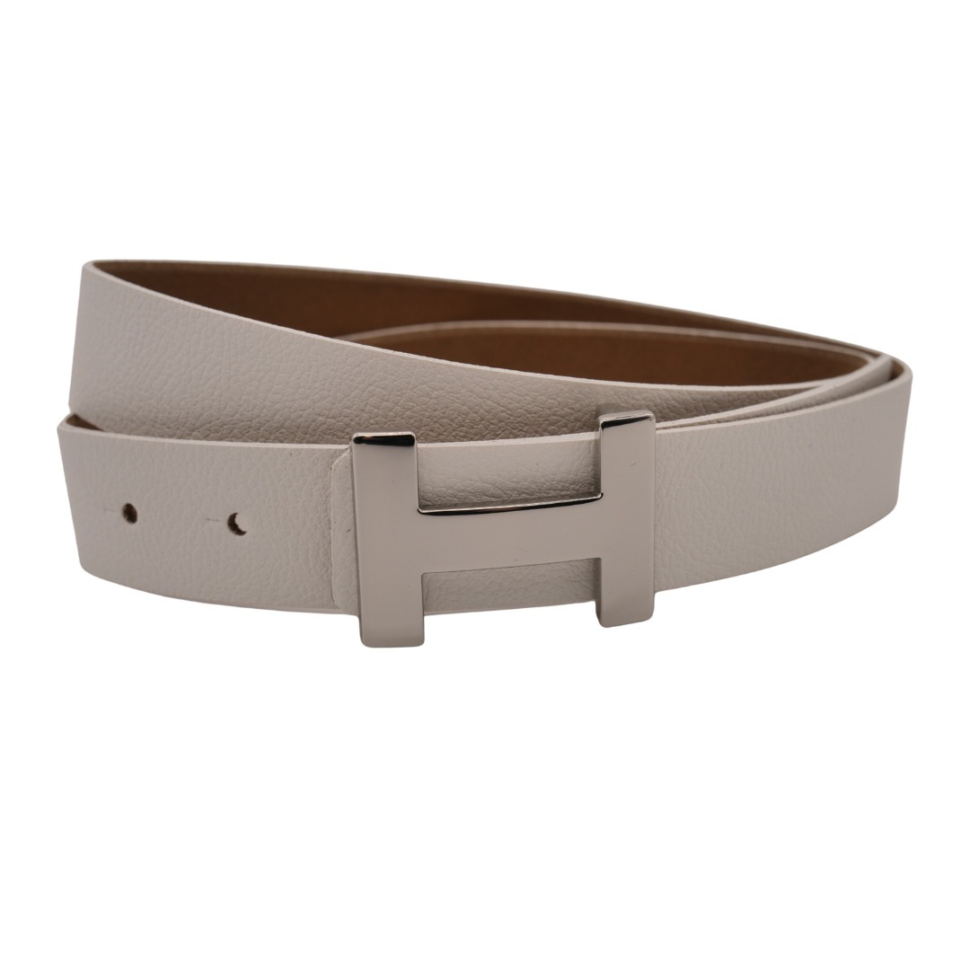 ANNAMATONI Damen Ledergürtel "AnnaMatoni Ledergürtel Hilo Ledergürtel Hilo", weiß, Gr. 115, 100% Leder, Gürtel