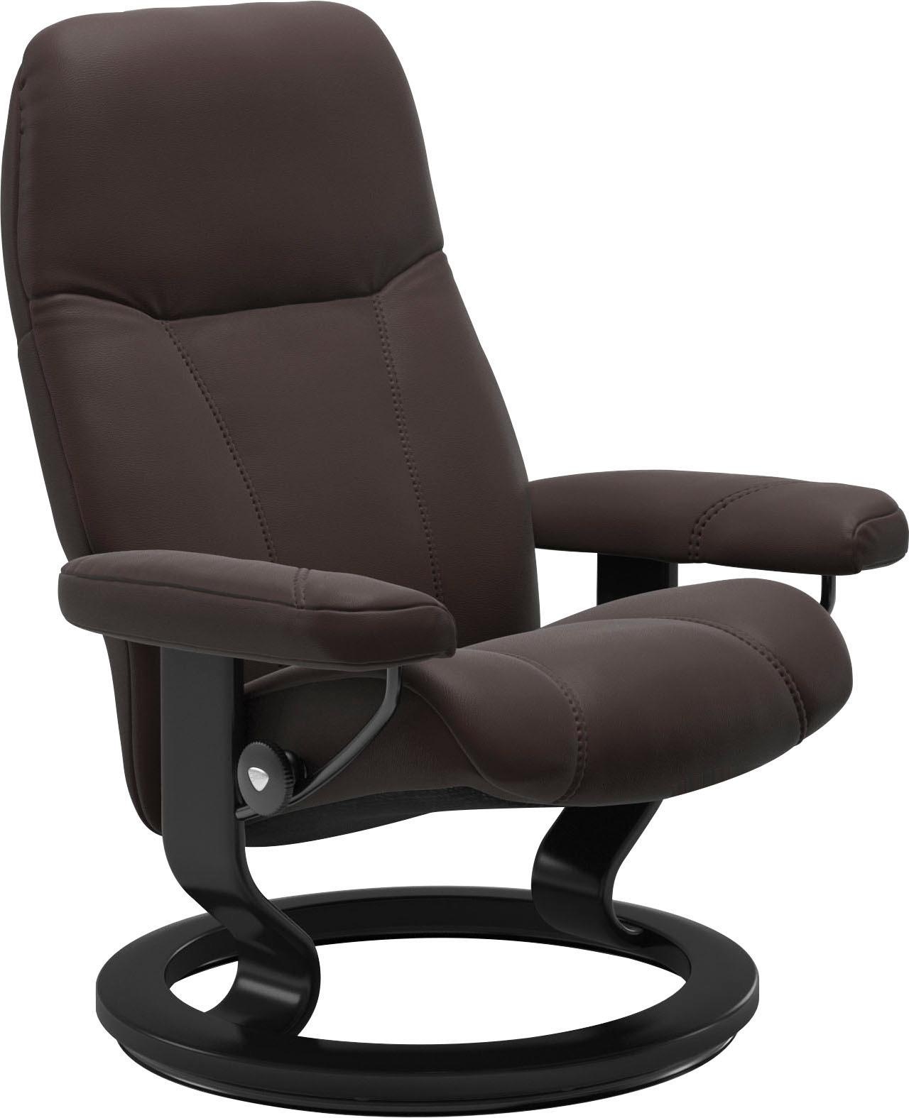 Stressless Relaxsessel "Consul" mit Classic Base, Größe M, Gestell Schwarz
