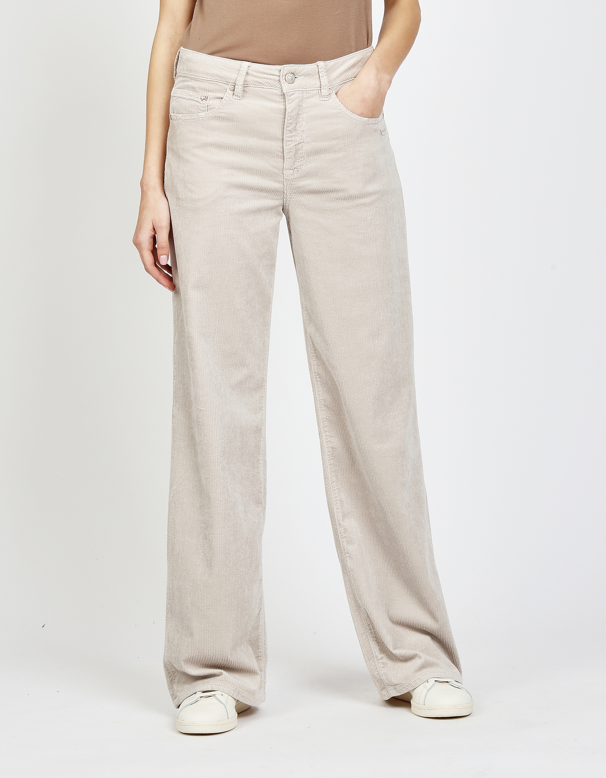GANG Stoffhose "GANG Hosen Wide Fit 94CARLOTTA LONG" günstig online kaufen