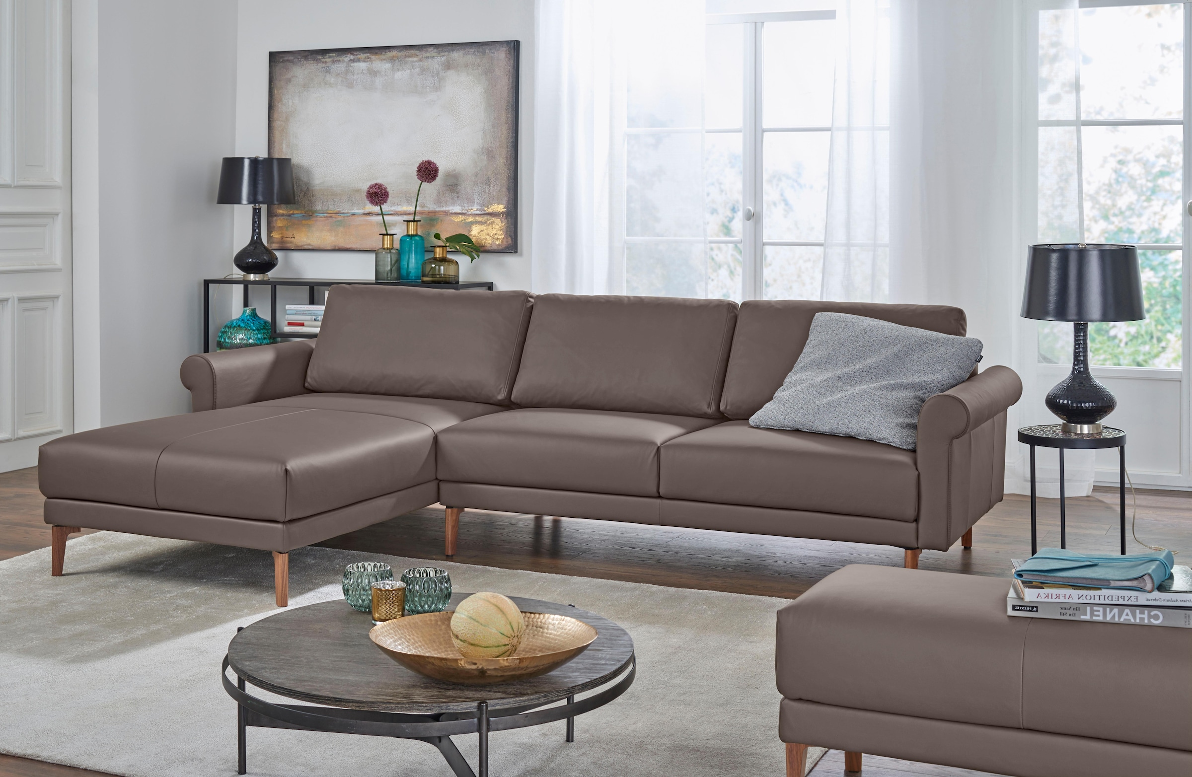 Creation BY ROLF BENZ Ecksofa "CR.450, Designecksofa, L-Form" Armlehne Schn günstig online kaufen