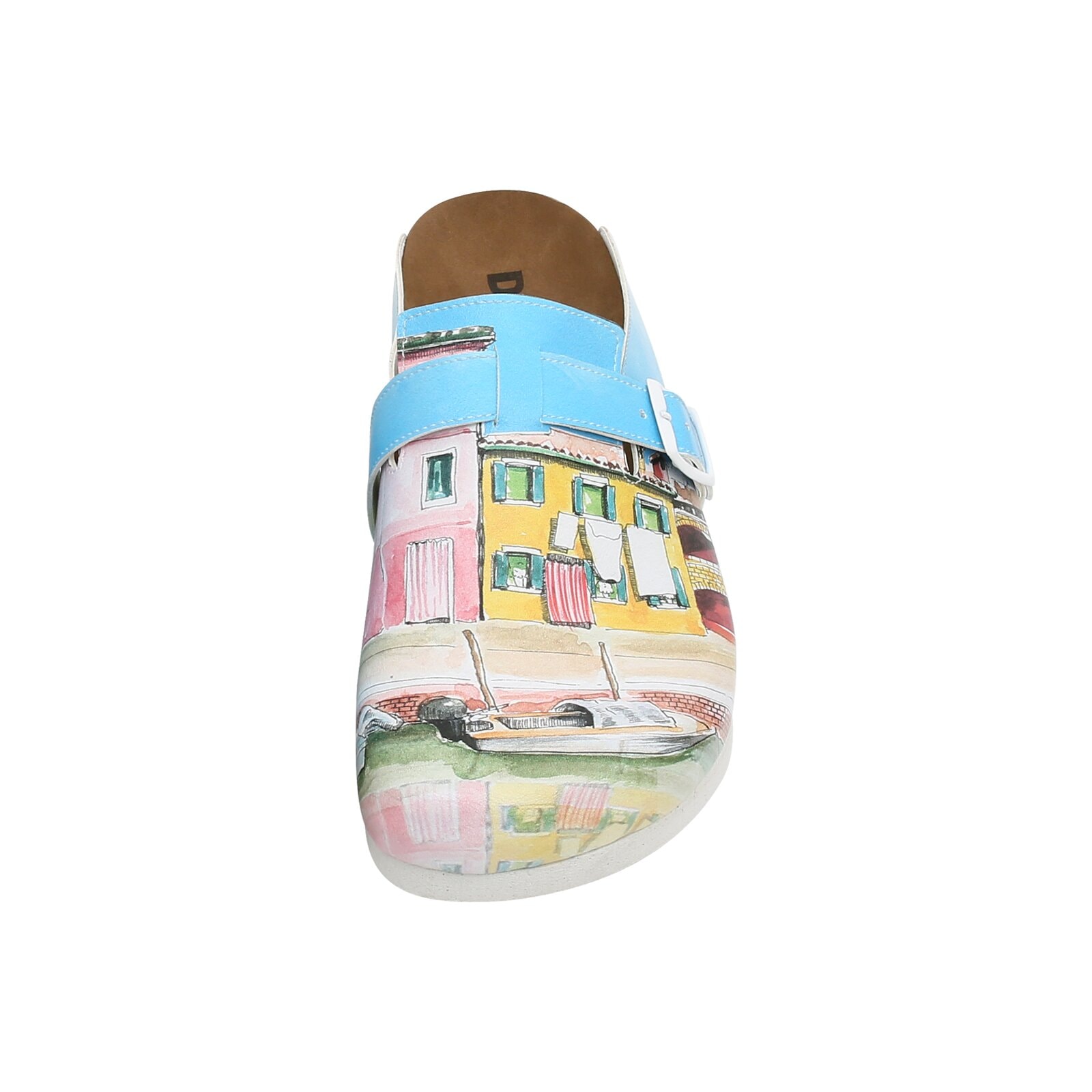 DOGO Badeschuh »Damen Comfie Burano Island Vegan Damen Hausschuhe / Female«, Vegan