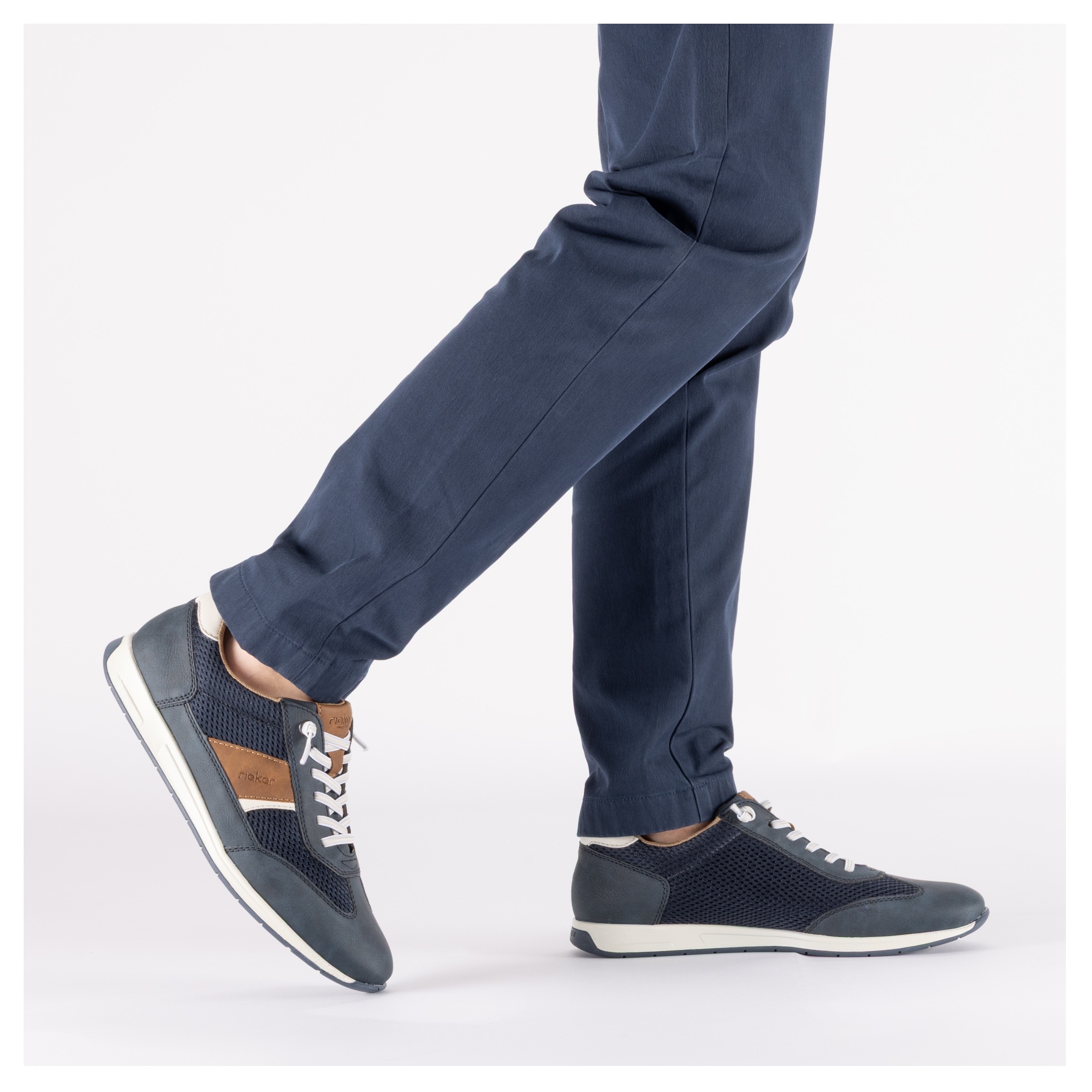 Rieker Slip-On Sneaker  Slipper, Freizeitschuh, Halbschuh zum Schlupfen