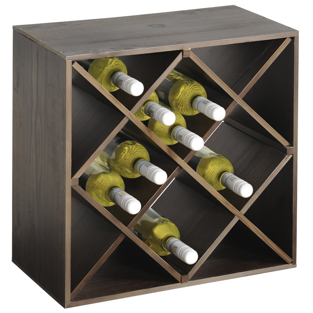 KESPER® Weinregal »Weinflaschen-Regalsystem, FSC®-zertifiziertem Kiefernholz« 1 Stk. tlg. mit Platz für 20 Flaschen