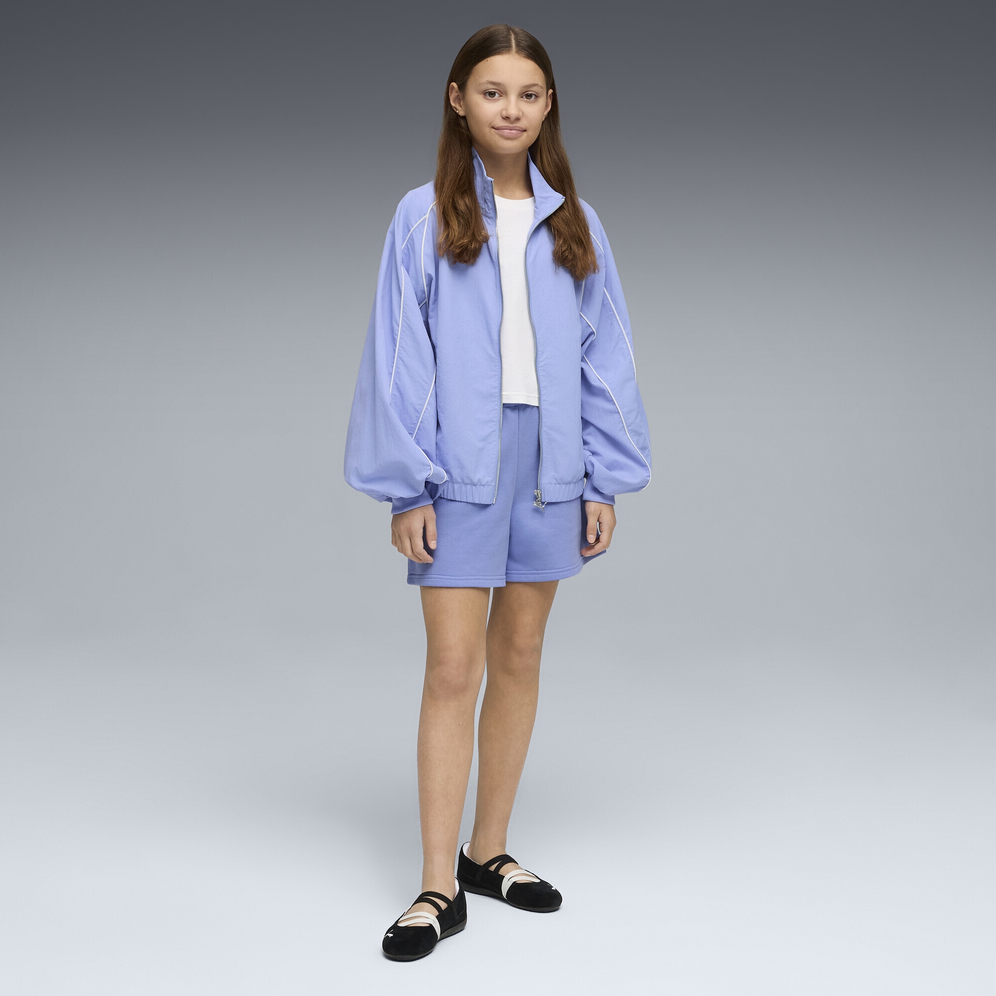 PUMA Sporthose »Essentials High-Waist Shorts Mädchen«