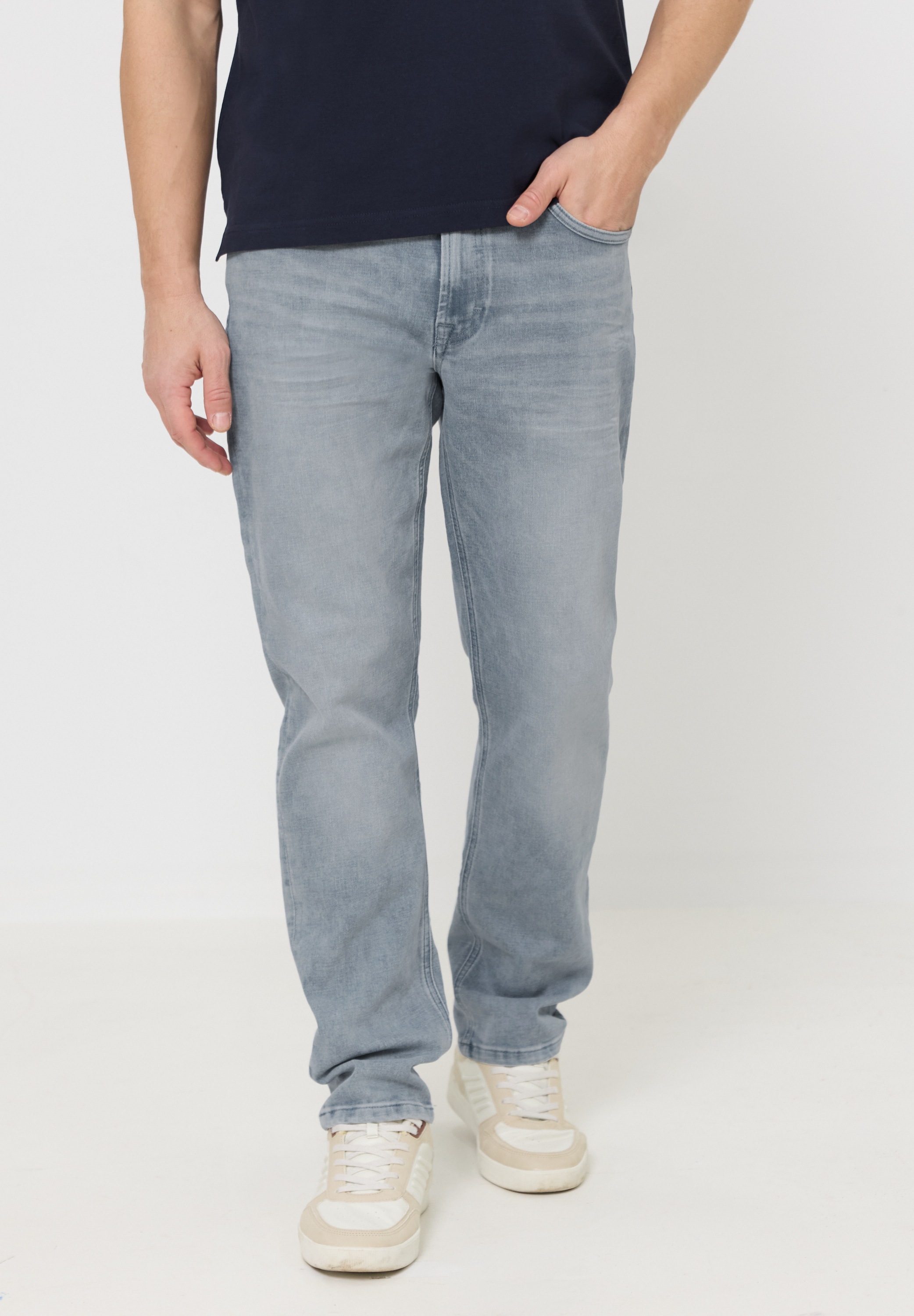 STREET ONE MEN Regular-fit-Jeans Middle Waist