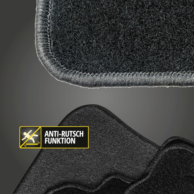 WALSER Passform-Fußmatten »Standard«, (4 St.), für Audi Q7 01/2015-Heute  online kaufen | BAUR