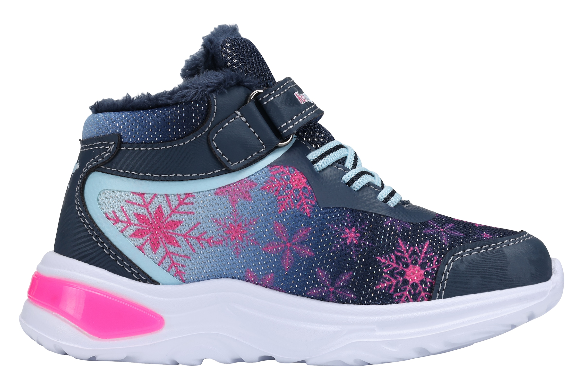 KangaROOS Sneaker »K-SLG ADONIS MID EV«  Blinkschuh mit Warmfutter
