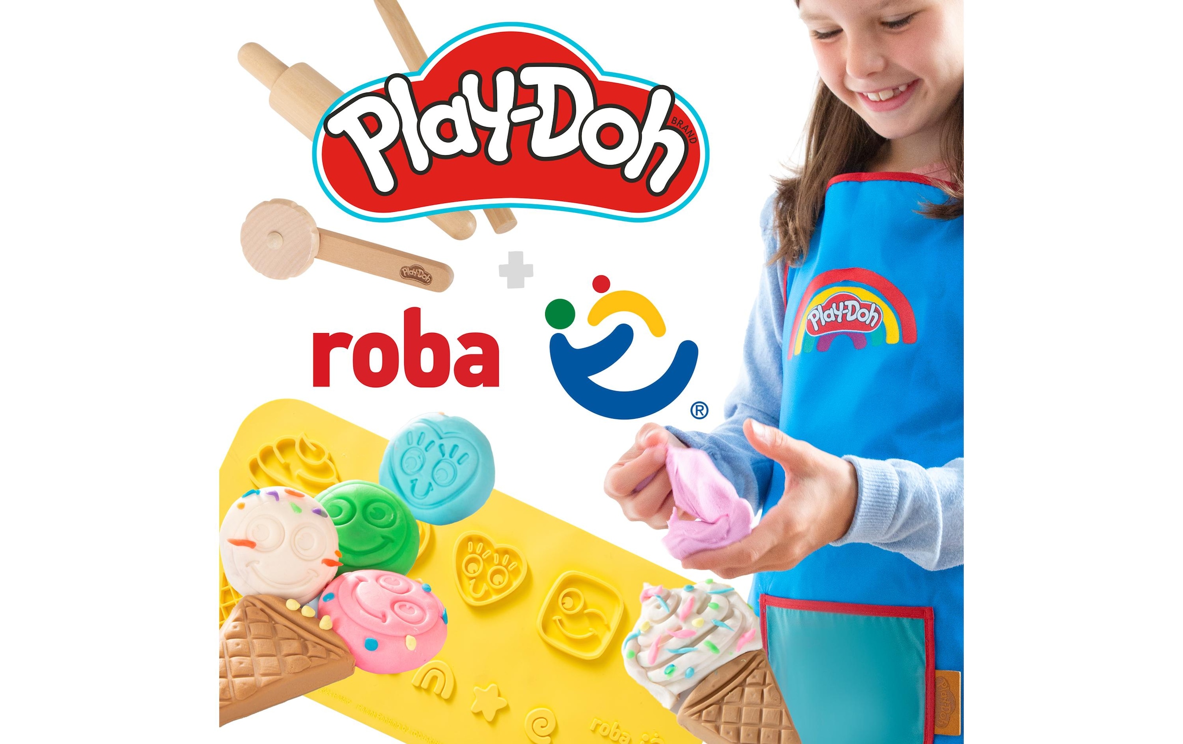 roba® Knete »Play-Doh 40 cm x 30 cm«