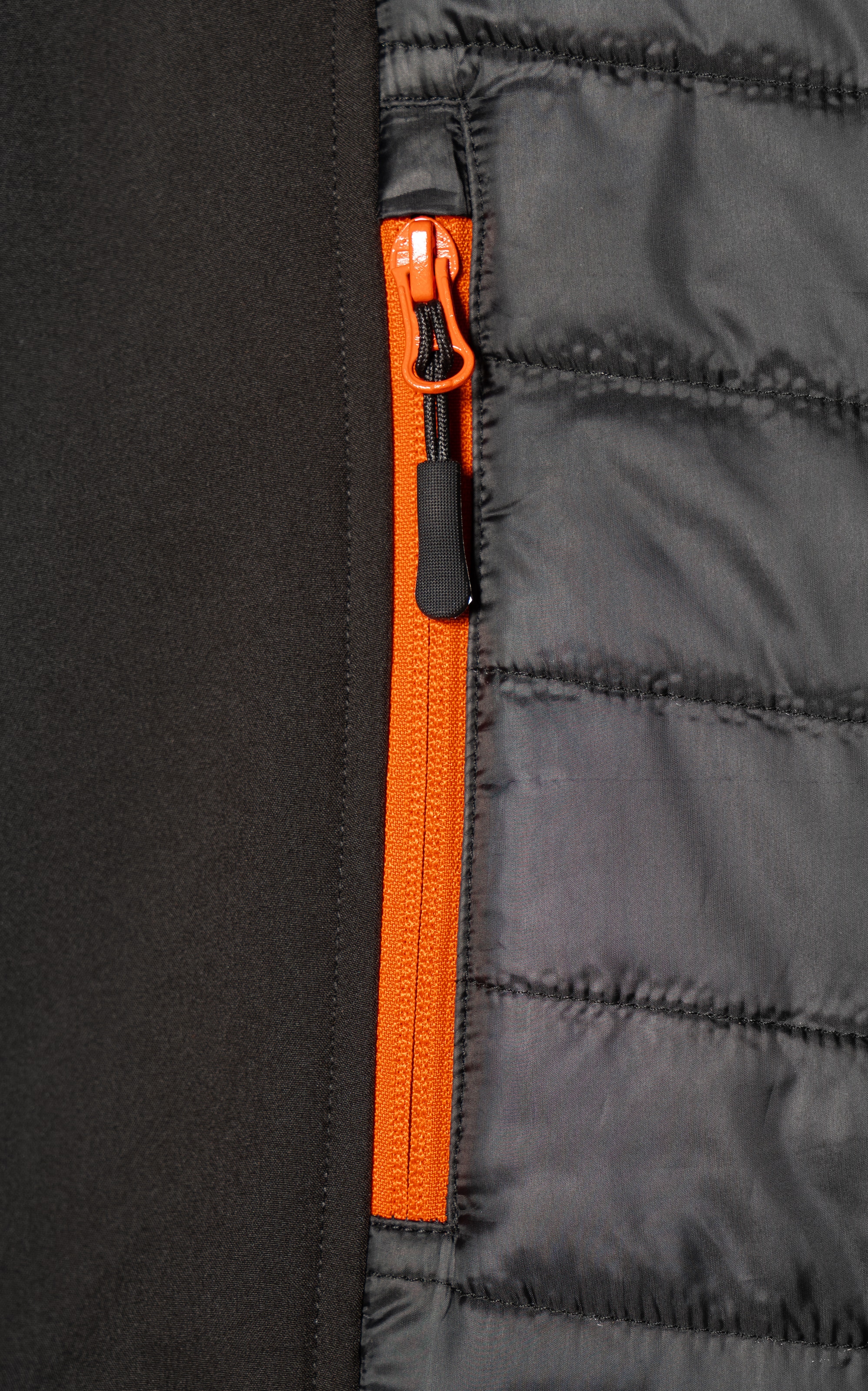 durch verlängerter Rücken elastische Kinnschutz und Seiteneinsätze Northern angenehm Country mit Passform 3 (bequeme Taschen) Arbeitsweste leicht wärmend mit