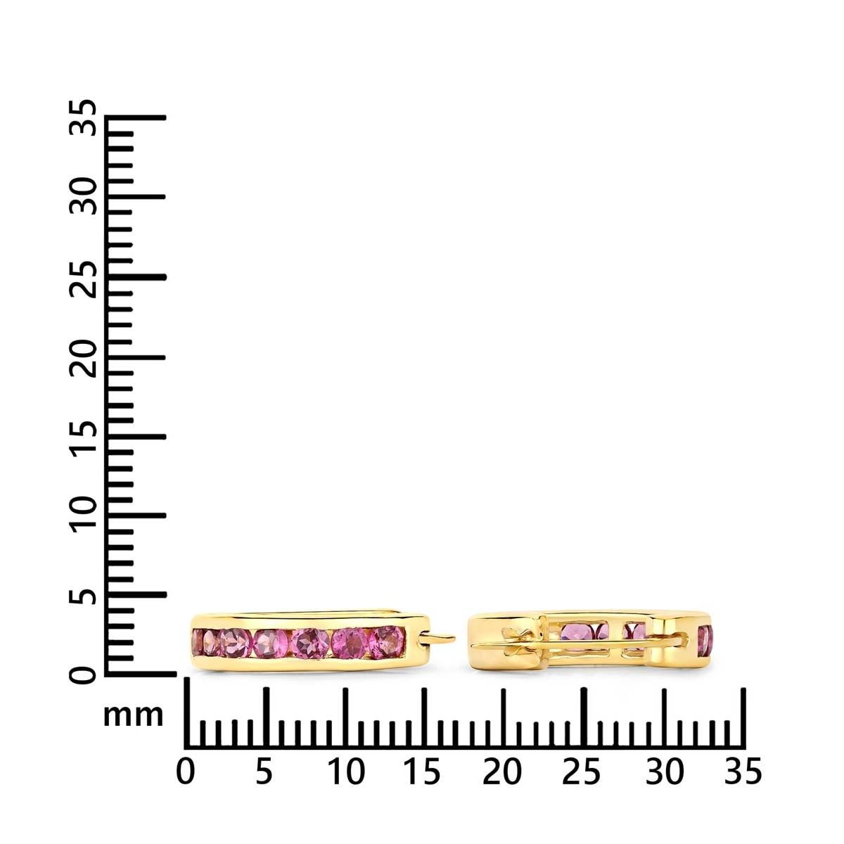 Rafaela Donata Paar Creolen »Set: K84« aus Sterling Silber