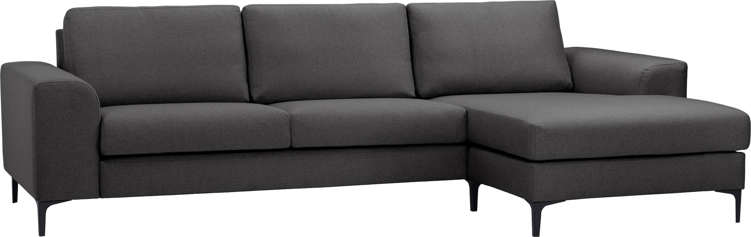 INOSIGN Ecksofa »Henry«, mit Metallbeinen, in modernem Design