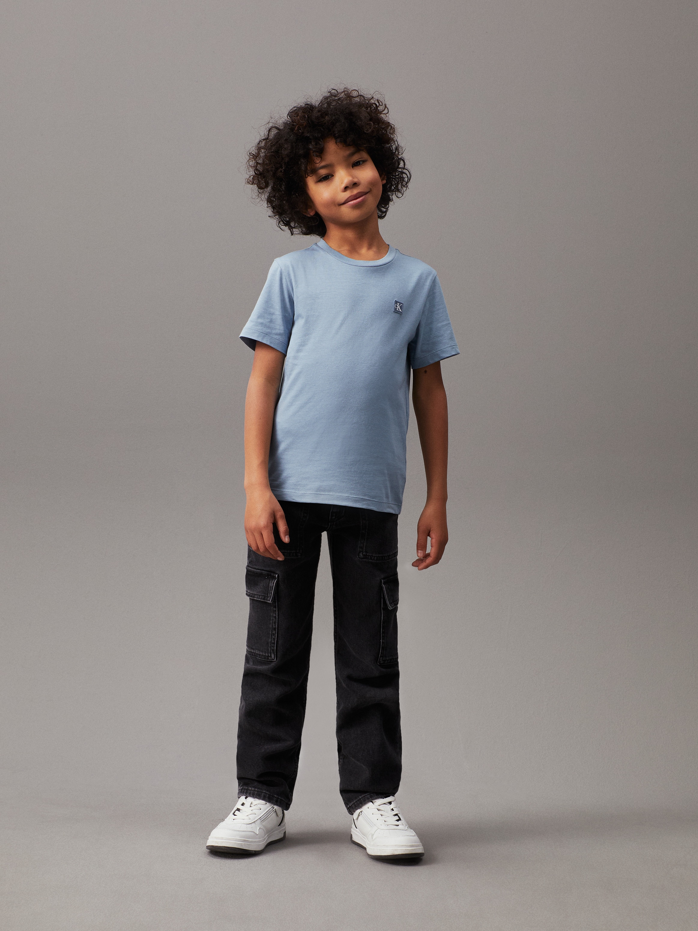 Calvin Klein Jeans T-Shirt »MONOGRAM MINI BADGE T-SHIRT«, für Kinder bis 16 Jahre