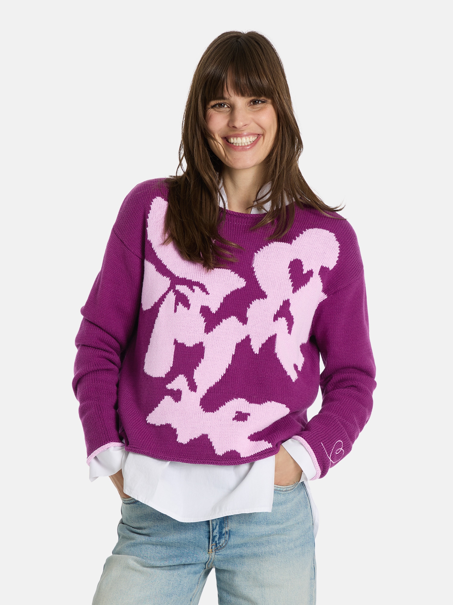 Lieblingsstück Strickpullover "SaraiL", in lockerer Passform günstig online kaufen