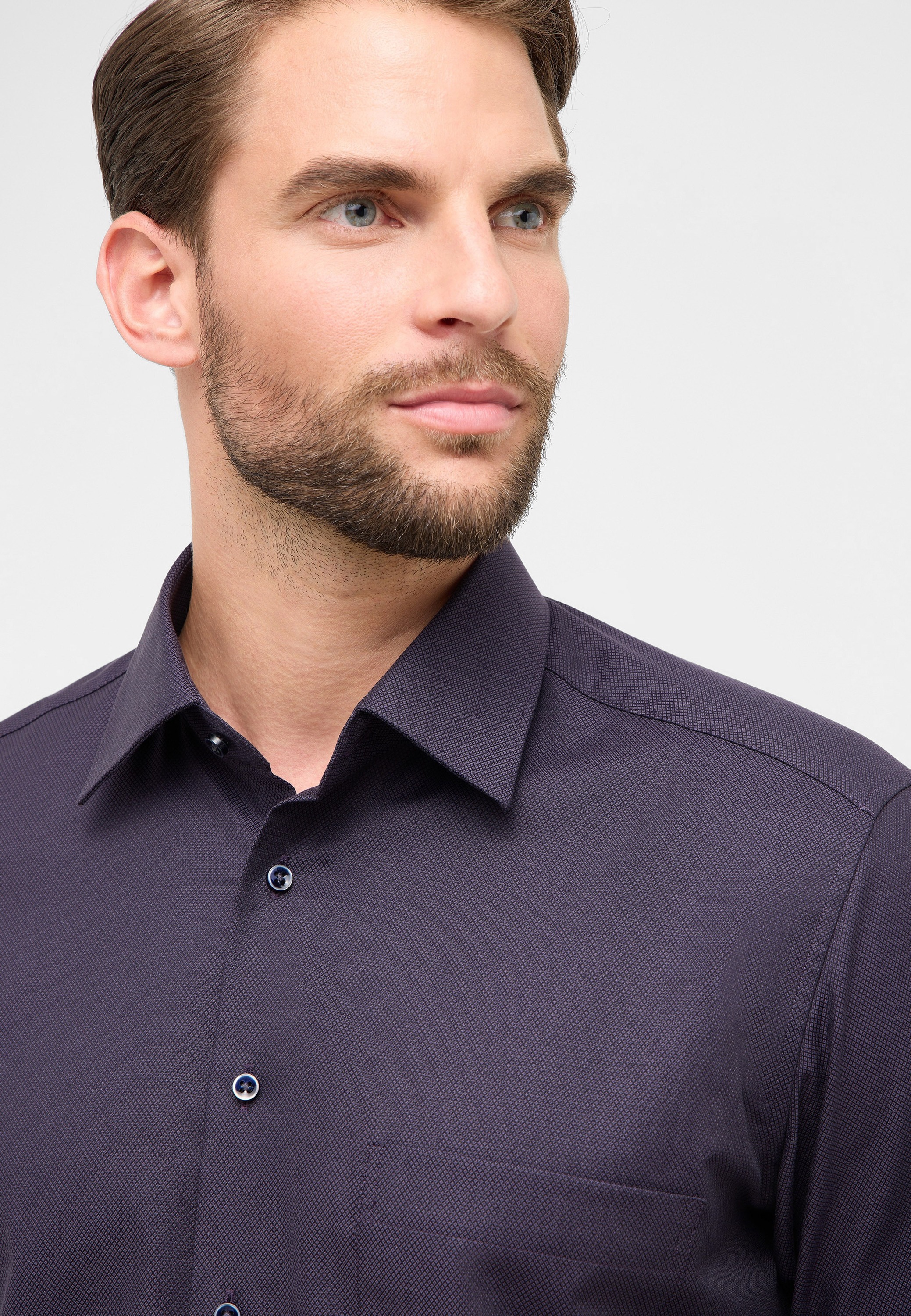 Thumbnail - Eterna Langarmhemd "COMFORT FIT", NON IRON (bügelfrei)