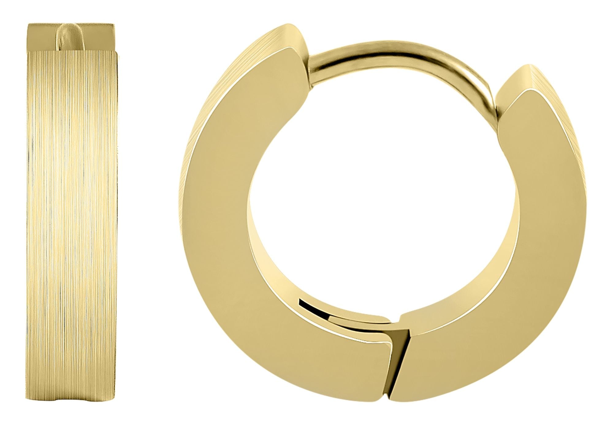 Adelia´s Klappcreolen "Unisex Ohrringe – Klappcreole aus Edelstahl" Zum Ver günstig online kaufen