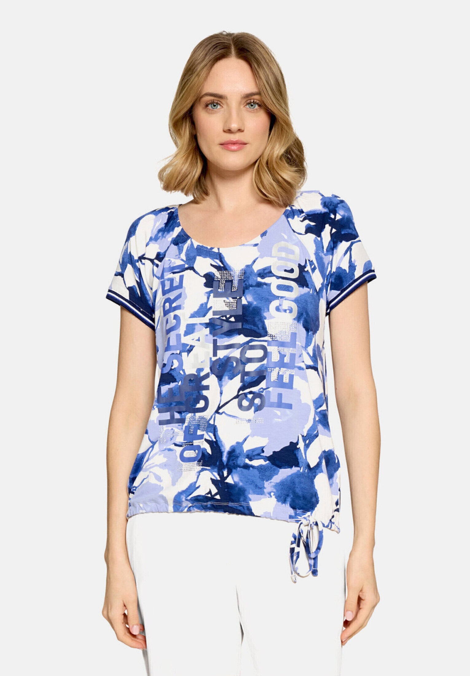 Betty Barclay Kurzarmshirt »Damen mit Raffung« 1 tlg.