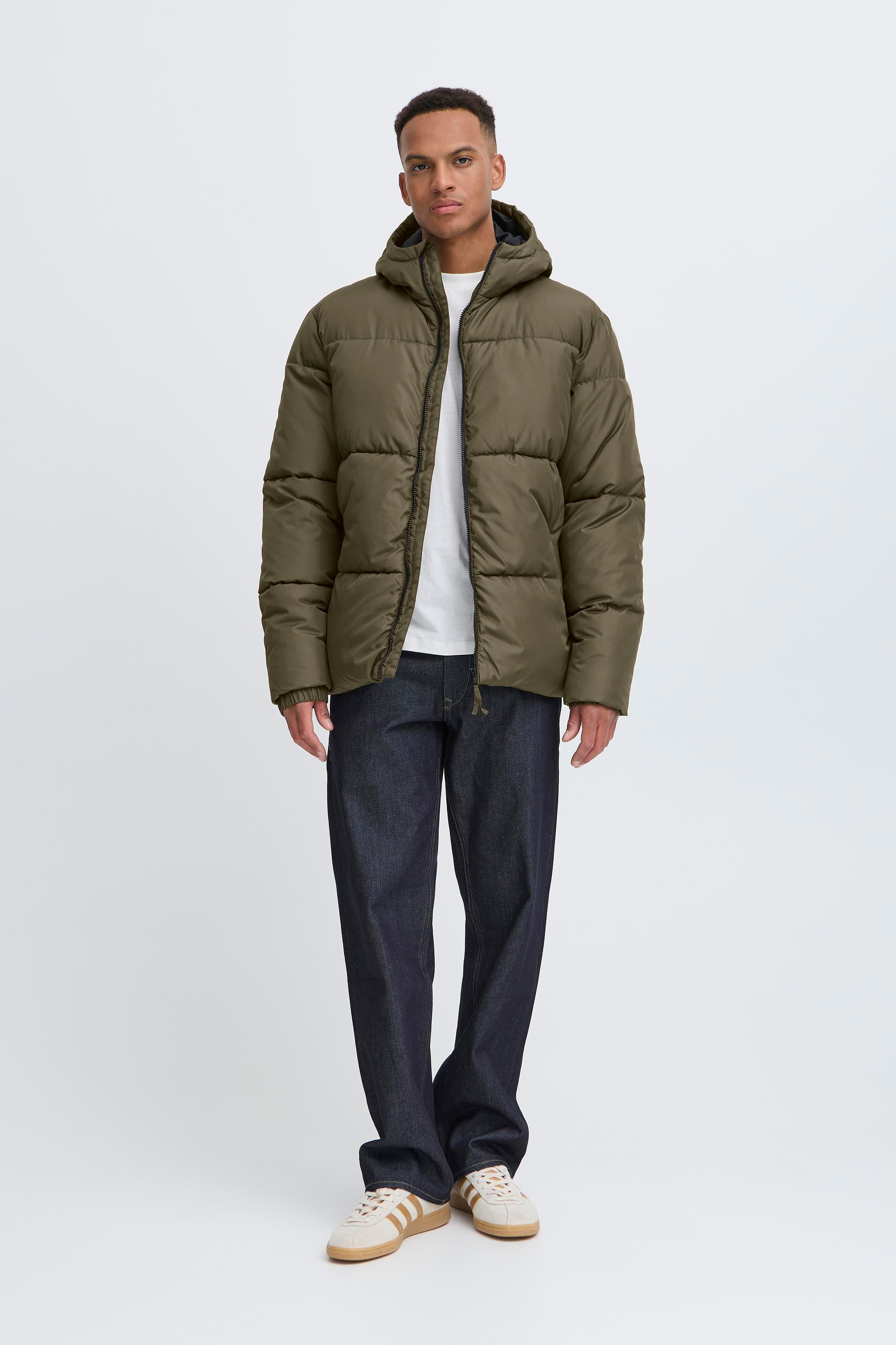 BLEND BHElwin Quilted Jacket Forest Night Size L 3