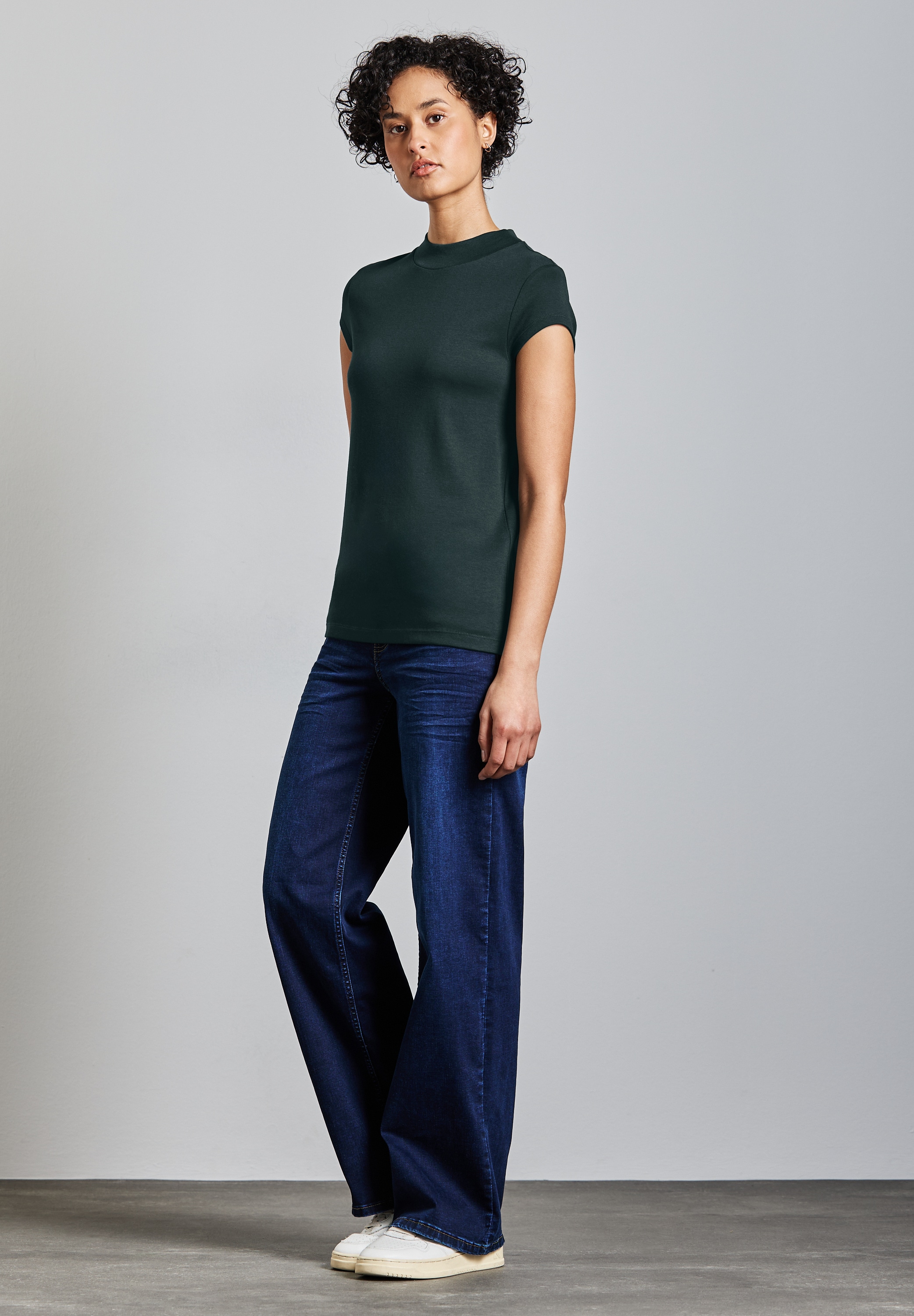 STREET ONE T-Shirt, mit Turtleneck