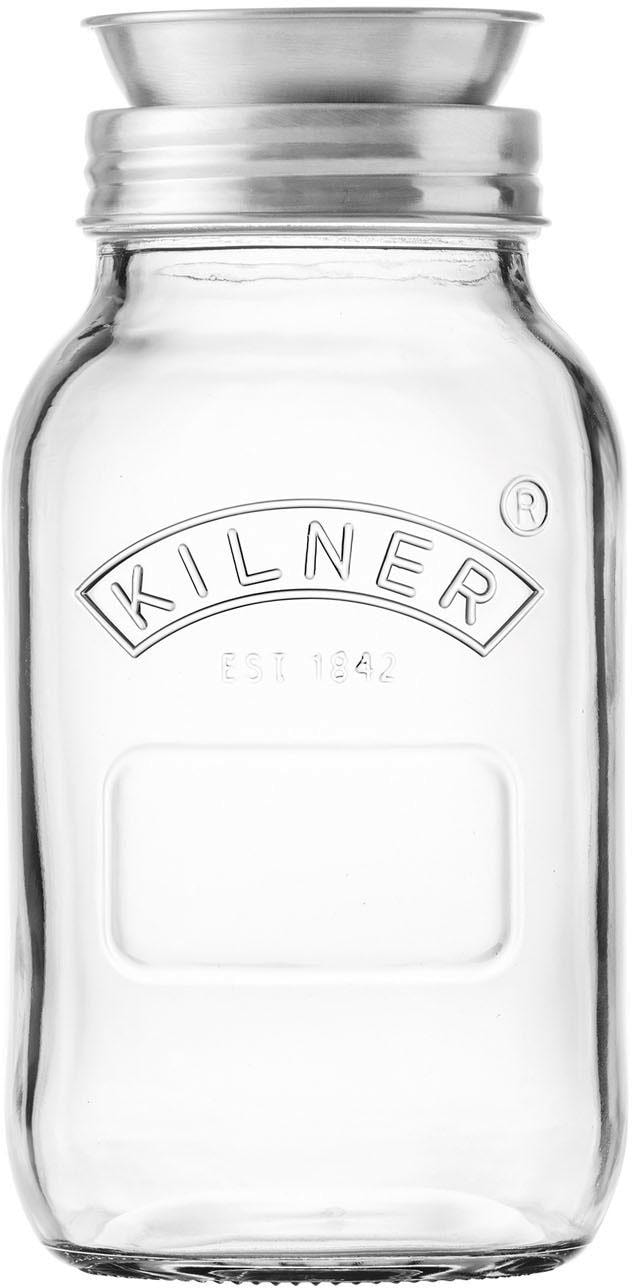 Spiralschneider »(Kilner-Glas mit Spiraliser-Aufsatz)«, 1 Liter