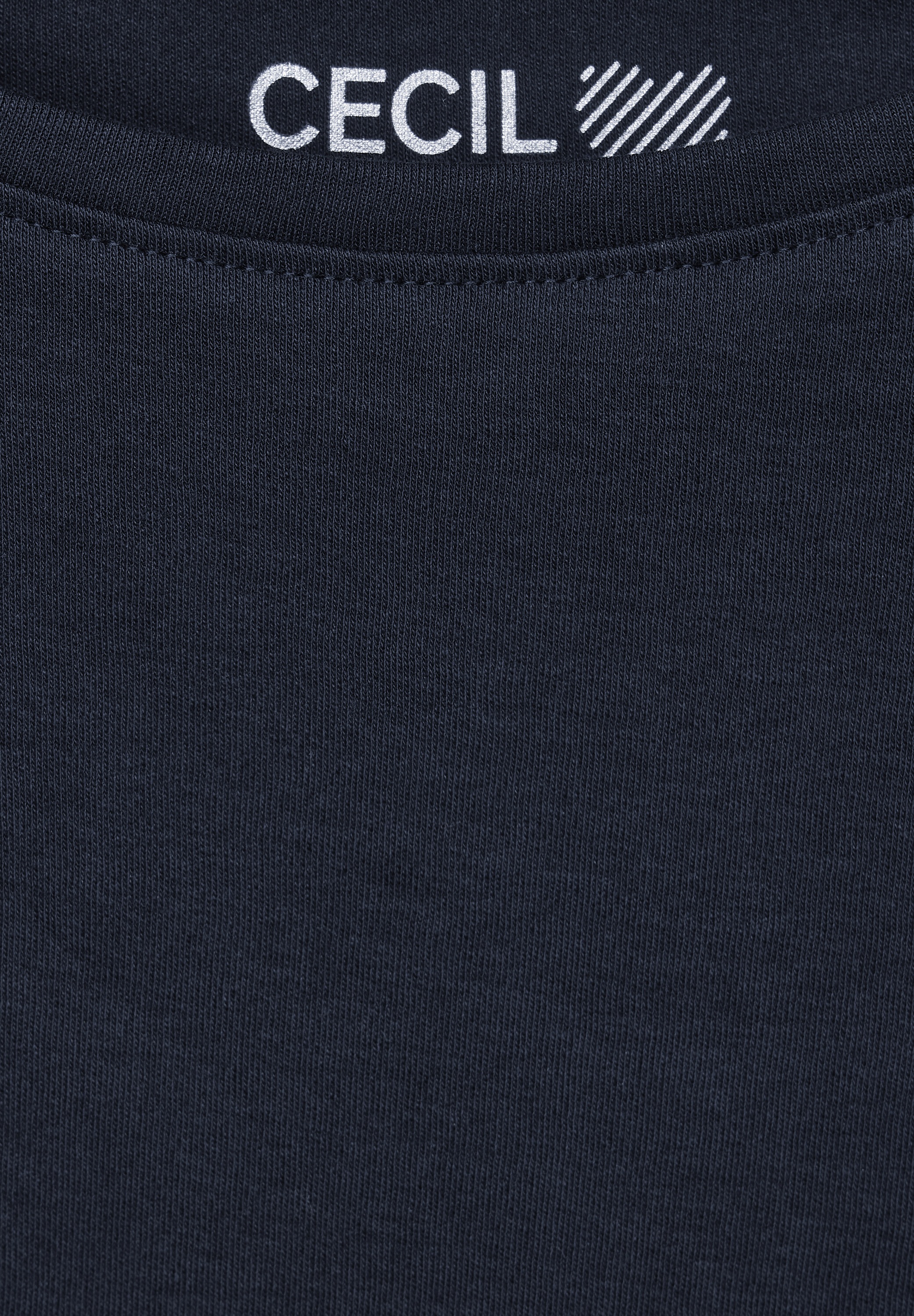 Cecil 3/4-Arm-Shirt, mit U-Boot-Ausschnitt