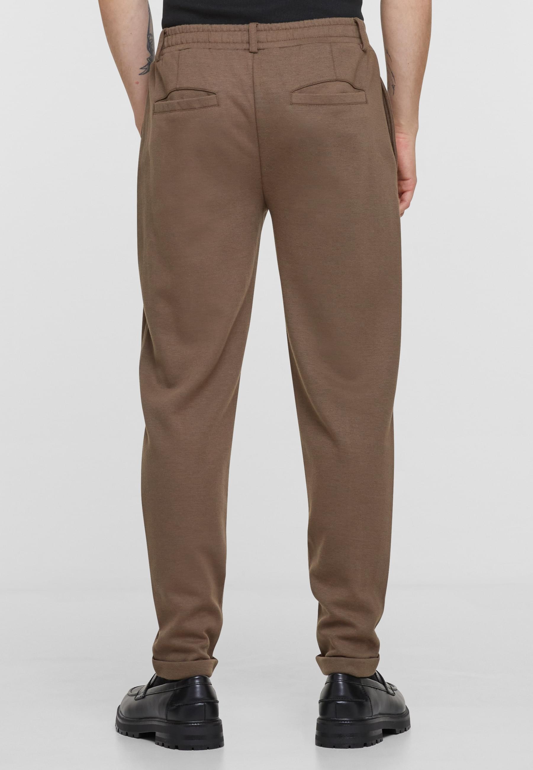 URBAN CLASSICS Chinos »Urban Classics Cropped Interlock Jogg Chino«, (1 tlg.)