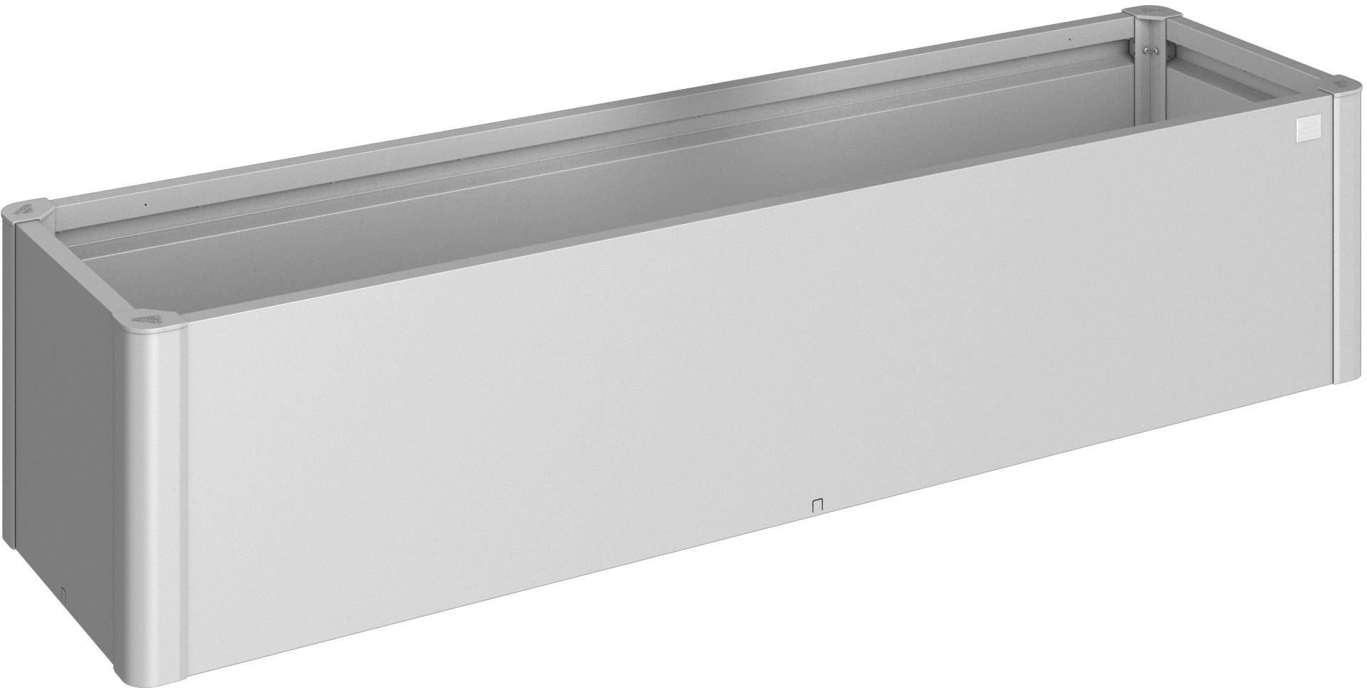 BIOHORT Pflanzbeet »Belvedere MINI«, silber-metallic, Metall - silberfarben - Image 3