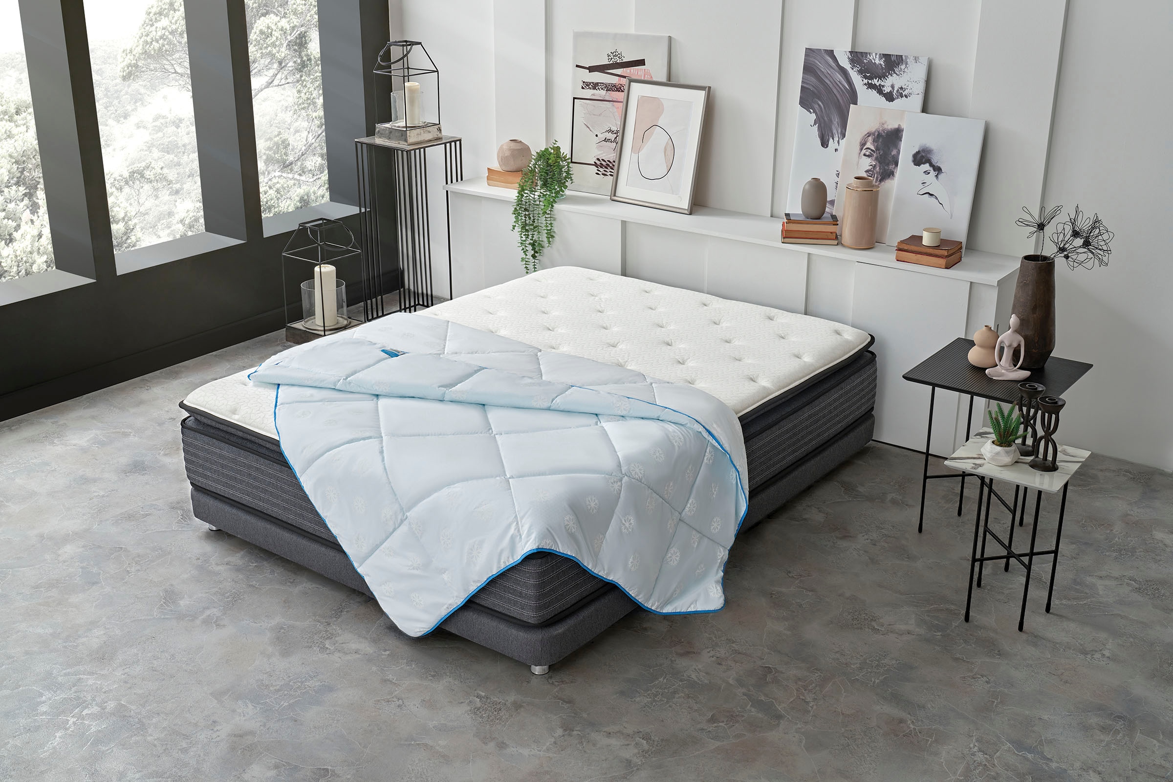 Yatas Kunstfaserbettdecke »Dacron® Climarelle® Cool«, leicht, (1 St.), Ideale Bettdecke für den Sommer