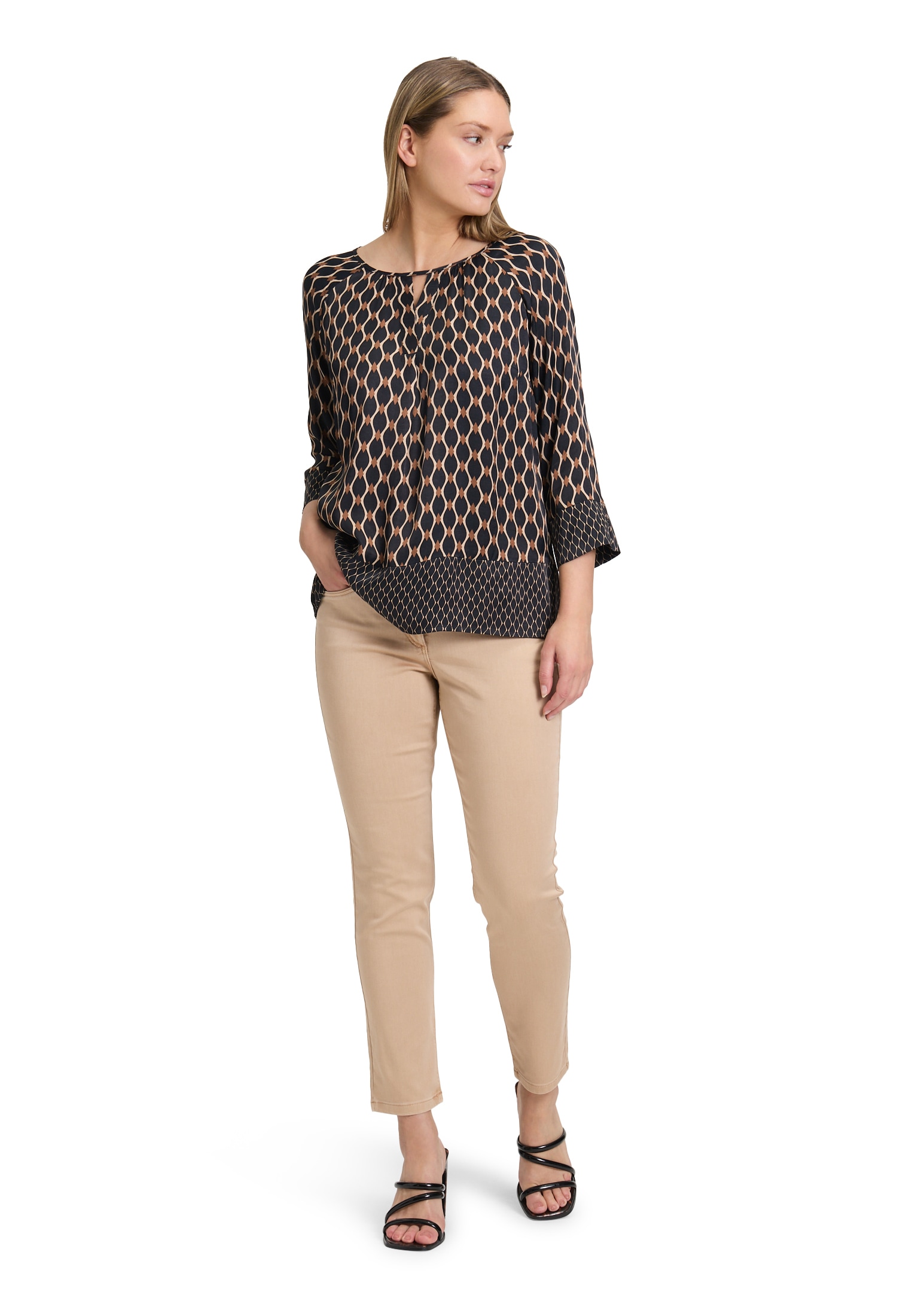 Betty Barclay Stoffhose »Betty Barclay Casual-Hose Slim Fit«, Passenabtrennung