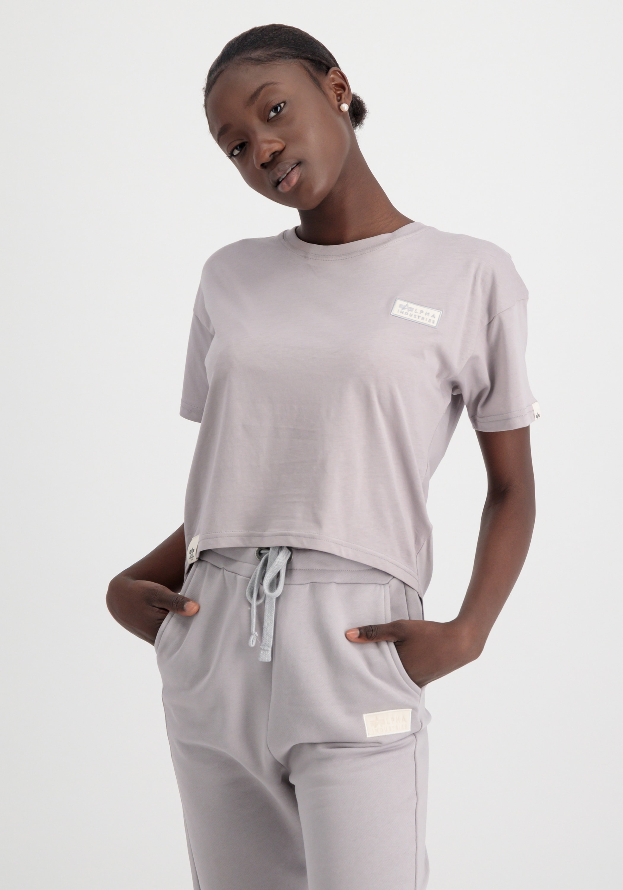 Alpha Industries Muscleshirt "Alpha Industries Women - T-Shirts Organics Cropped OS T Wmn"