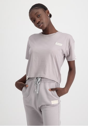 Muscleshirt »ALPHA INDUSTRIES Women - T-Shirts Organics Cropped OS T Wmn«