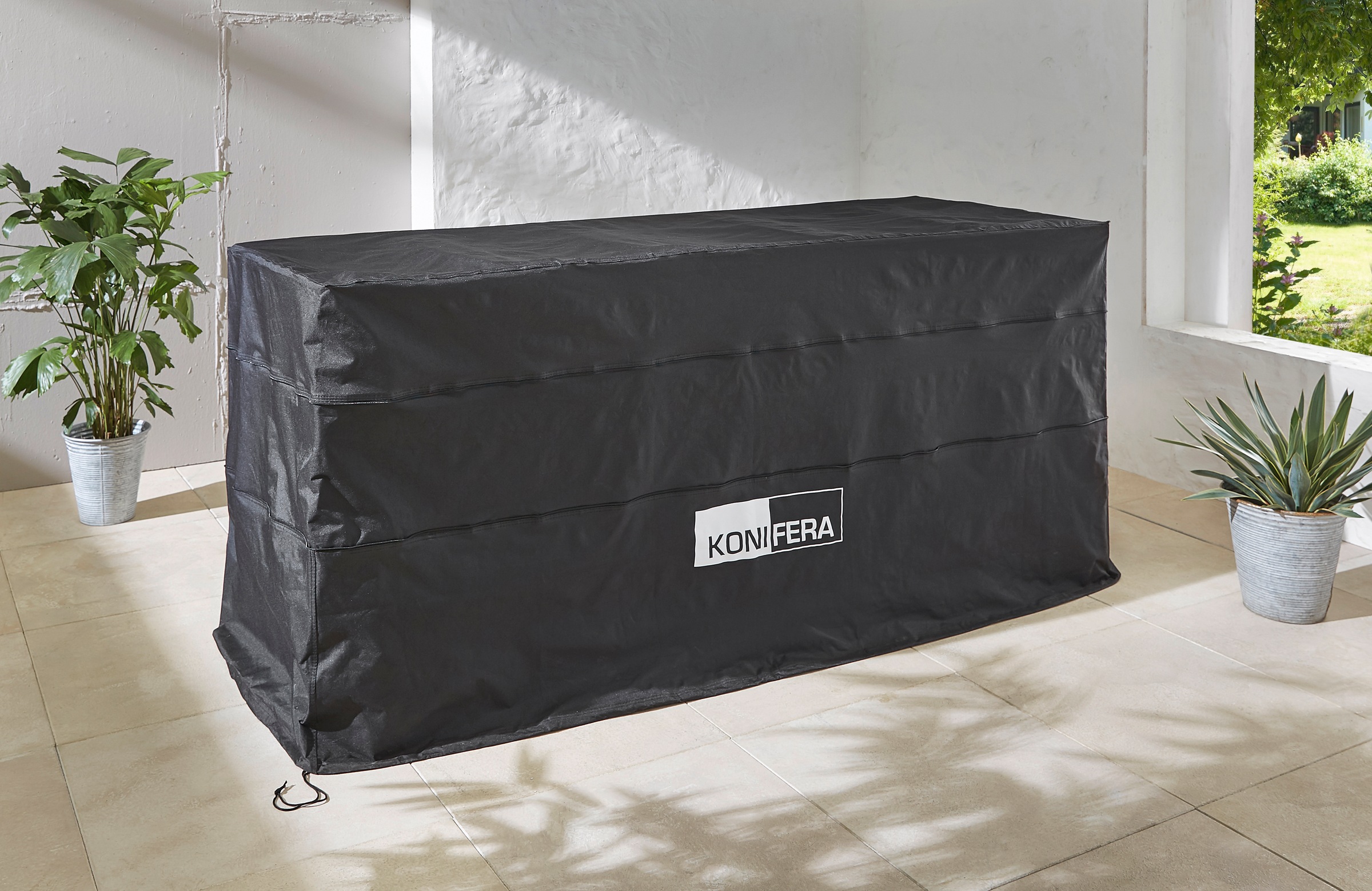 KONIFERA Gartenmöbel-Schutzhülle, geeignet für Loungeset Lagos Premium, 216x75x71/100 cm kaufen
