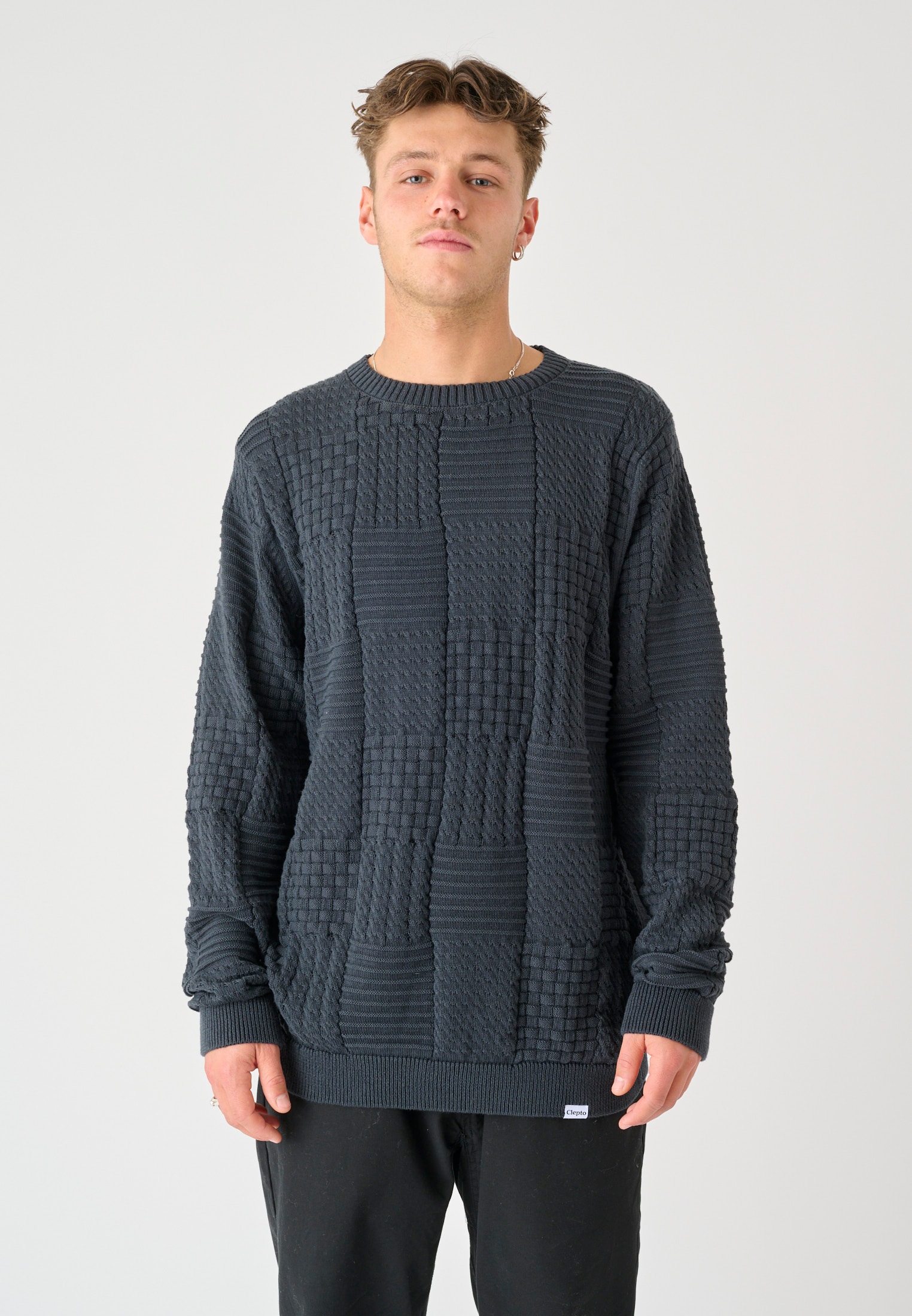 Cleptomanicx Strickpullover »Blockage«, locker geschnitten kaufen