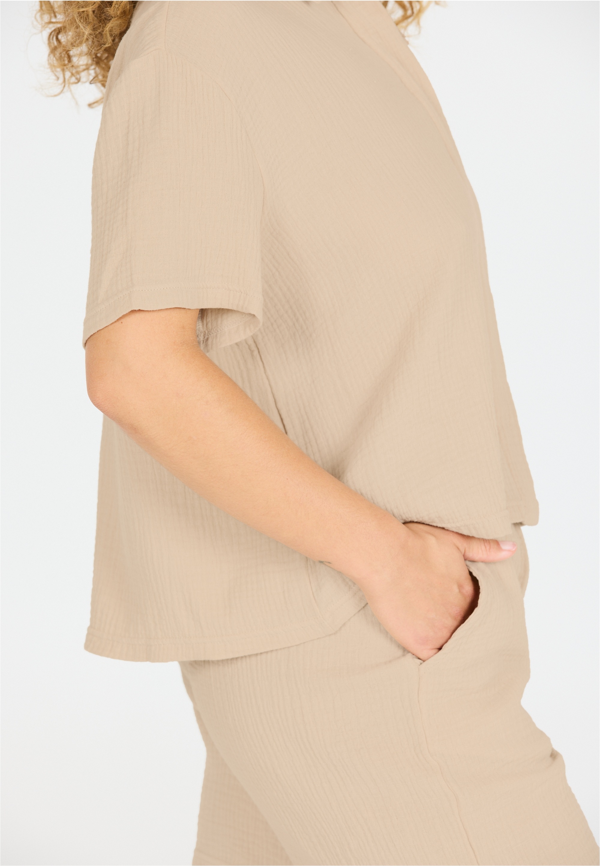 CRUZ Funktionsshirt »Melany«, aus atmungsaktivem Baumwollmaterial