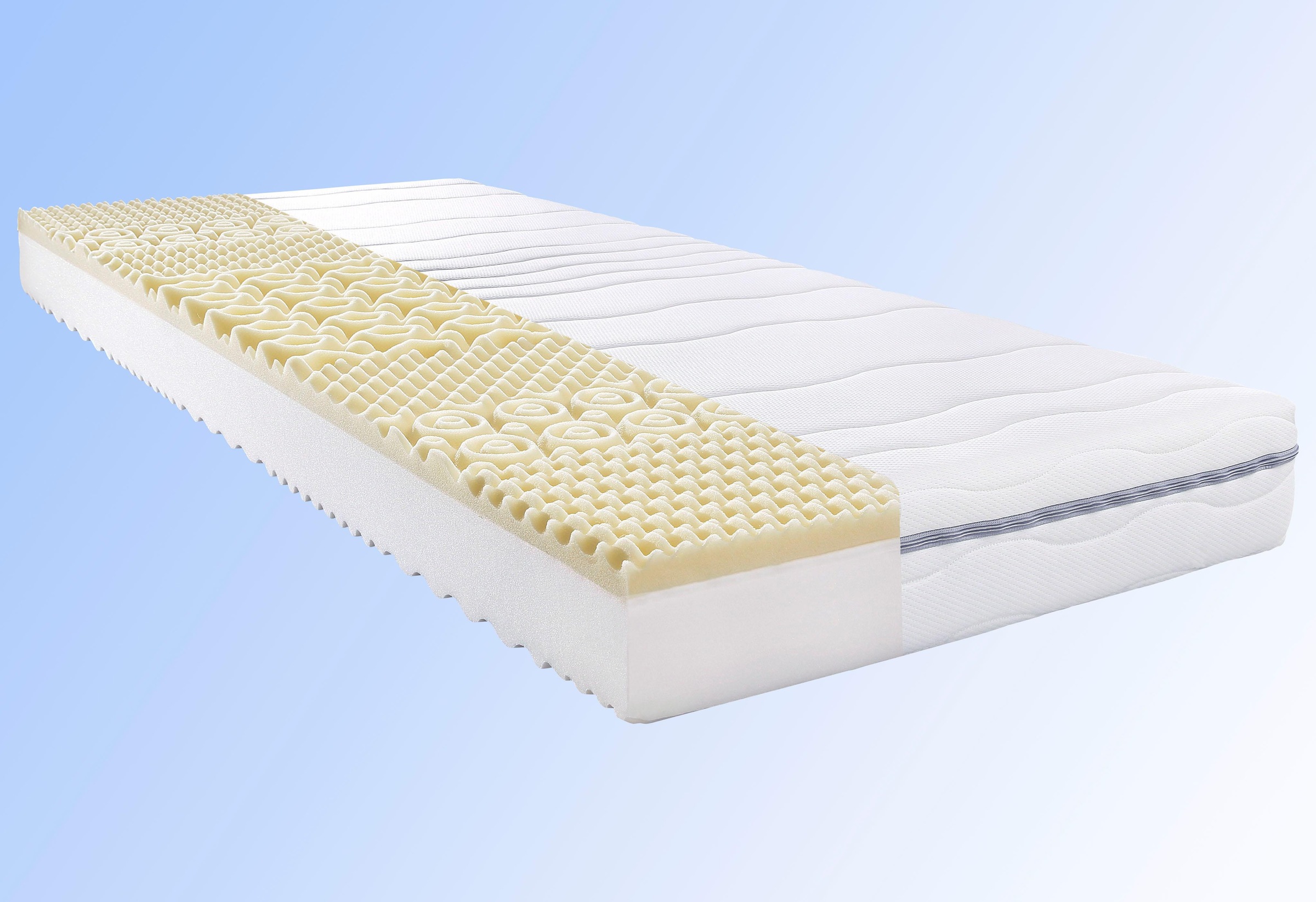 BeCo EXCLUSIV Komfortschaummatratze My Sleep Visko, 18 cm cm hoch, Raumgewicht: 28 kg/m³, (1 St.), Wendematratze mit zwei unterschiedlich festen Liegeseiten