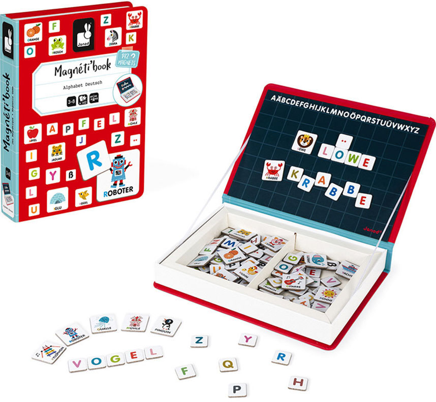 Lernspielzeug »Magnetbuch - Alphabet«